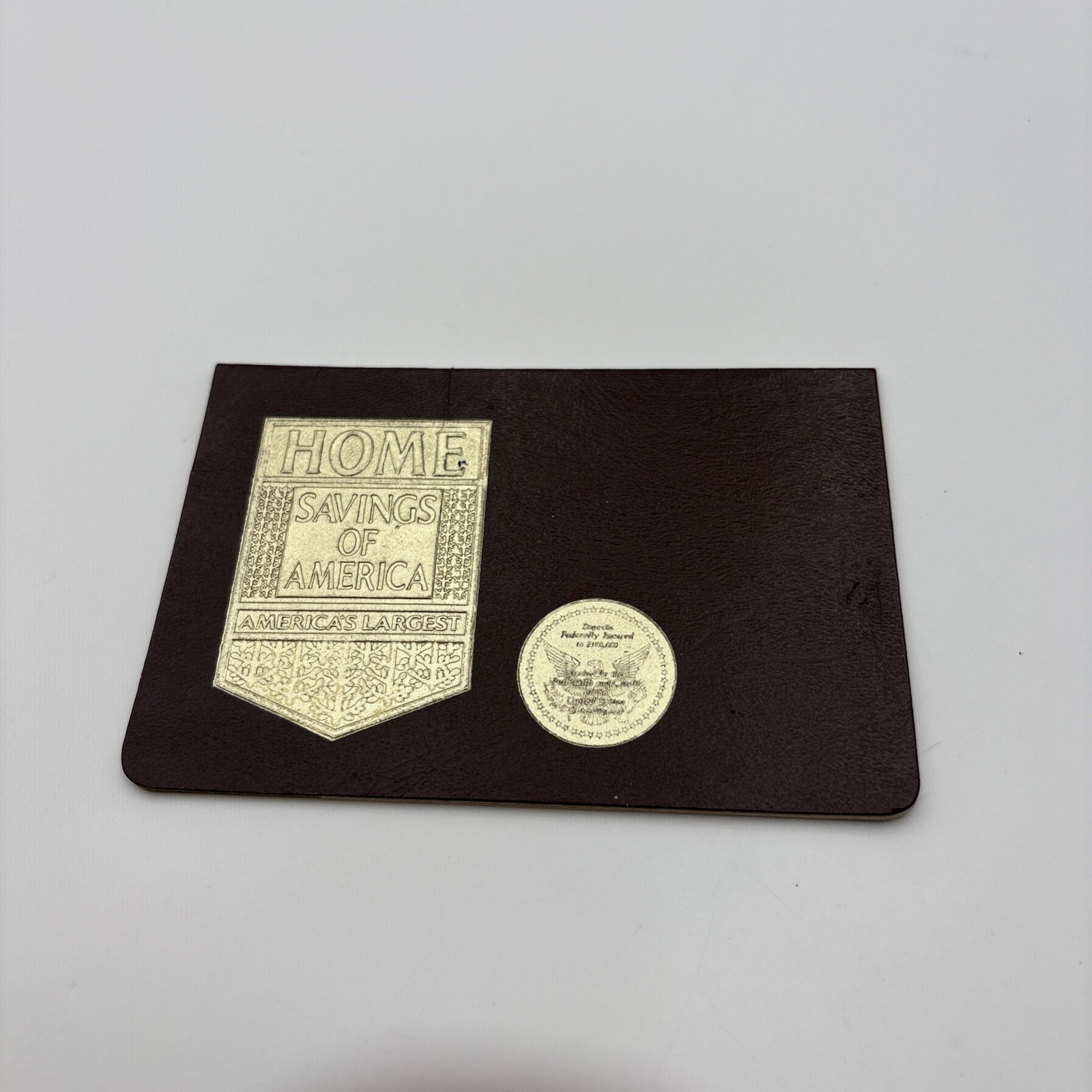Home Savings of America Bank VTG Expired Savings 1970’s