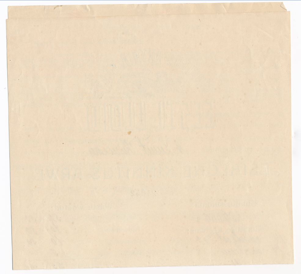 1923 Estonia Estonian LLOYD LLOID Company Insurance Policy LARGE FORMAT Rare