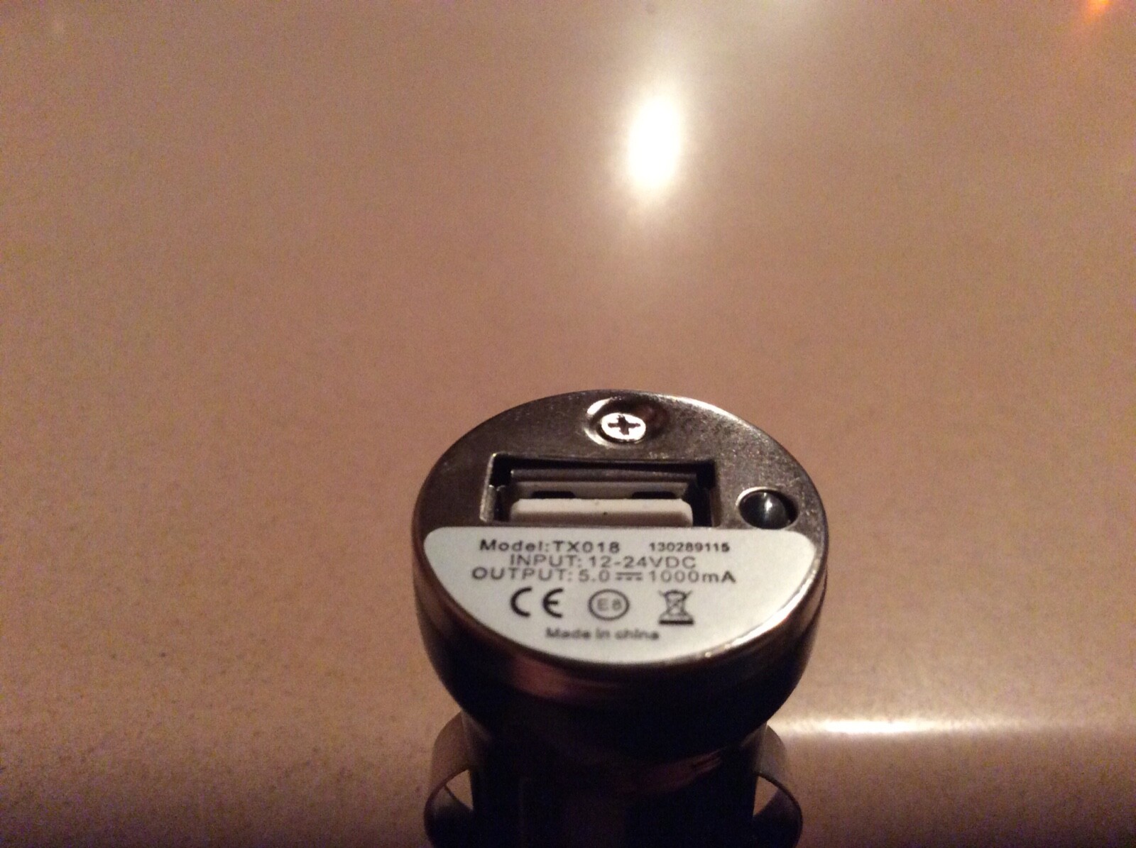 WELLS FARGO Car Cigarette Lighter USB Charger Multi-USB Adapter & Ear Buds Black