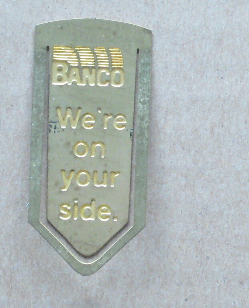 BANCO “We’re On Your Side” Money Clip