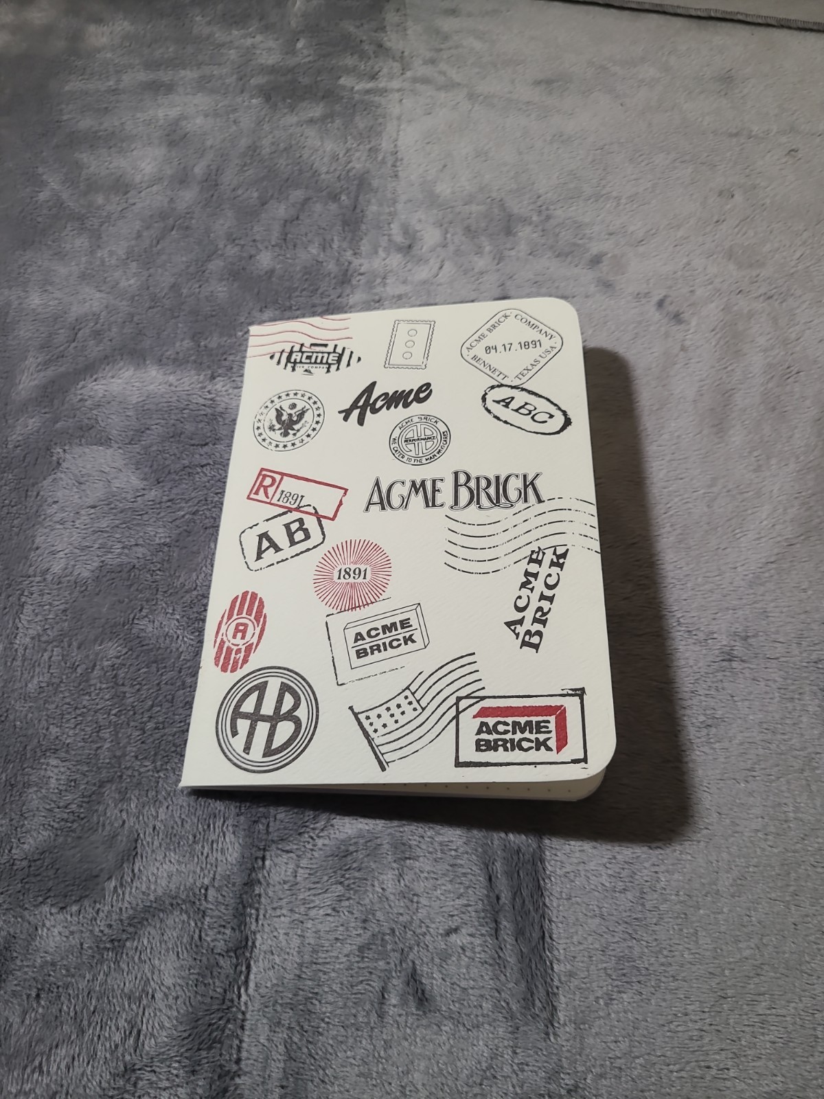 Berkshire Hathaway Acme Brick Mini Notebook Omaha Nebraska
