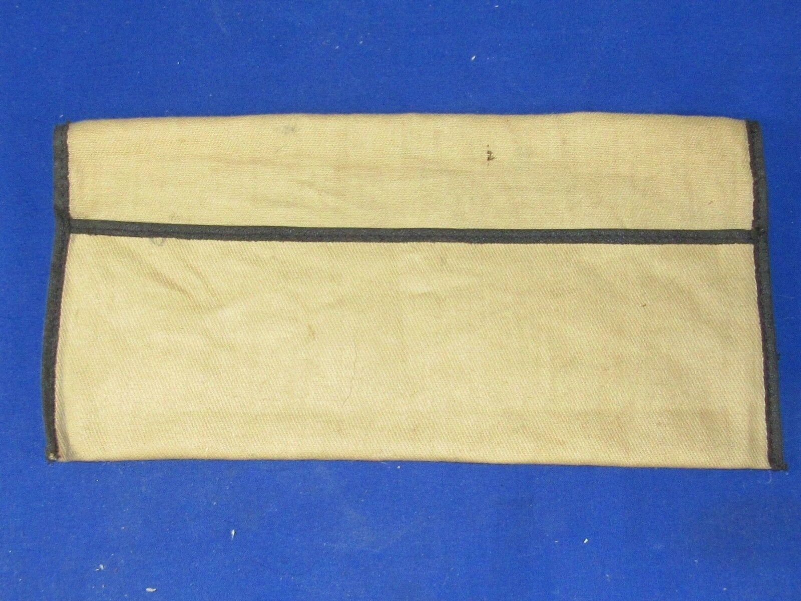 Vintage 1890’s Insurance Policy Cloth Bag, Macklin Fire Insurance Columbus,Ohio
