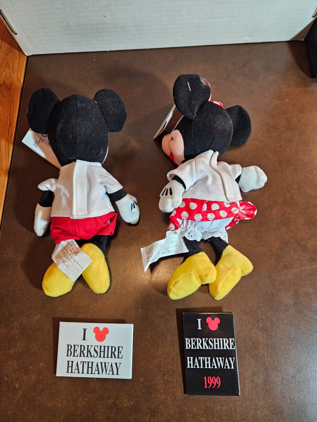 MICKEY & MINNIE MOUSE -“I Love Omaha”-1999 Berkshire Hathaway-LIMITED PRODUCTION