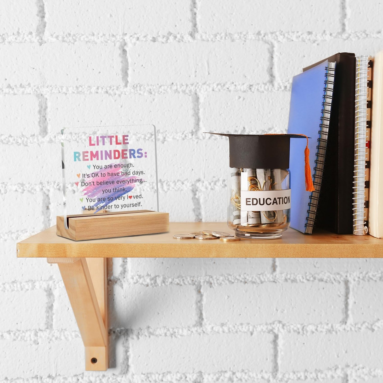 Inspirational Motivational Employee Appreciation Gifts,Positive Desk Sign Dec…