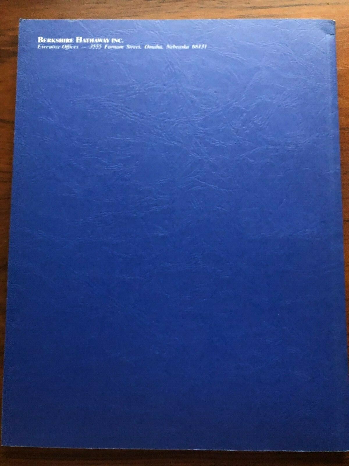 Berkshire Hathaway INC. 2008 annual report