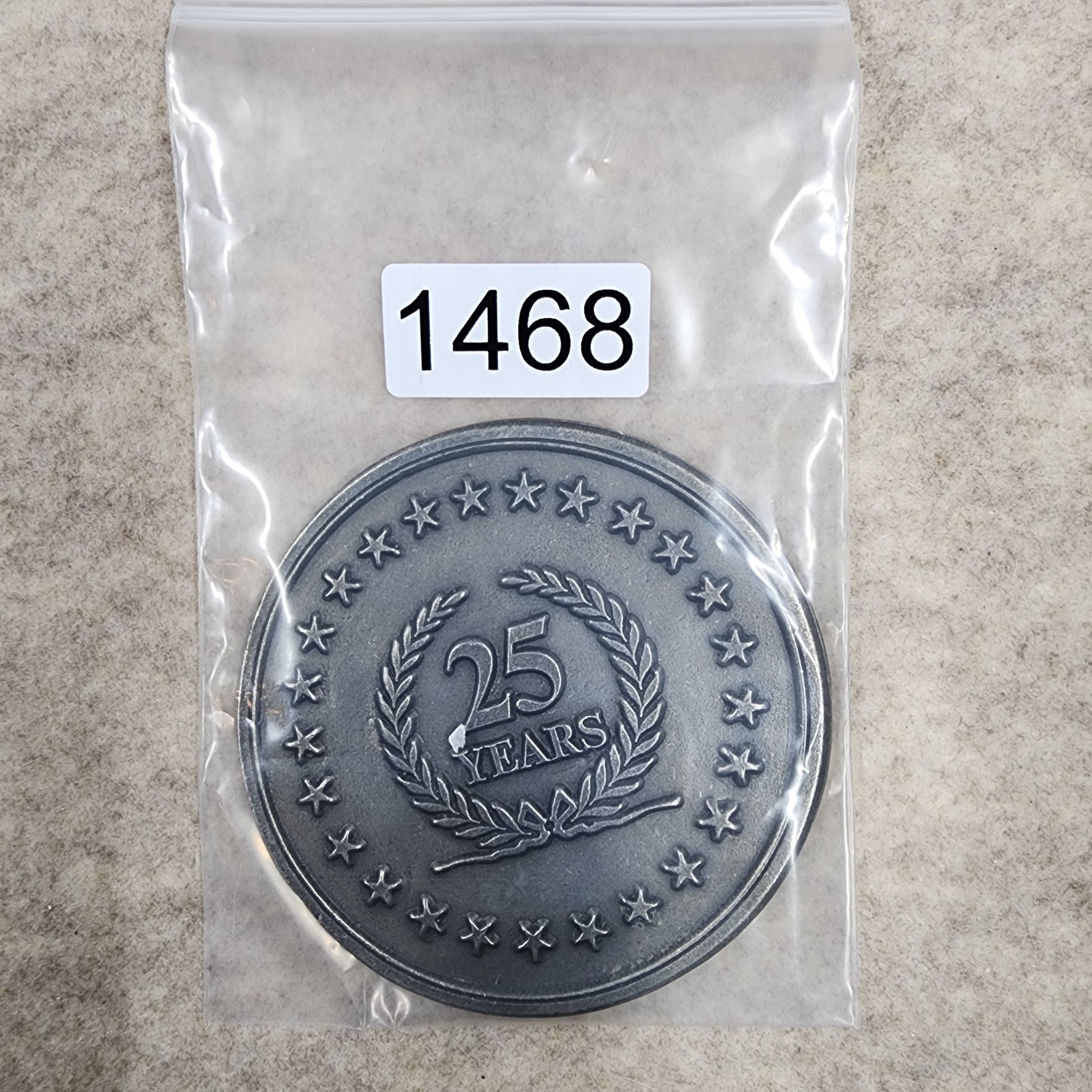 Lincoln American Life Insurance Company Bronze Medallion 25 Year Anniversary