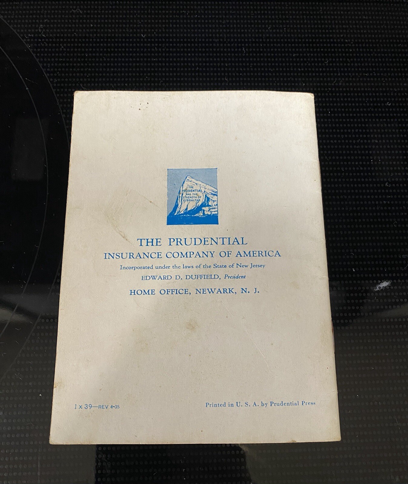 1940’s The Common Diseases Of Children By The Prudential Insurance Co. Booklet