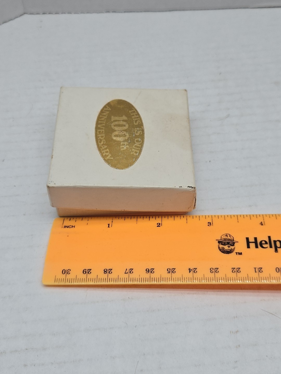 Granite Savings Bank & Trust Co Vermont 1885-1995 Commemorative Paperweight