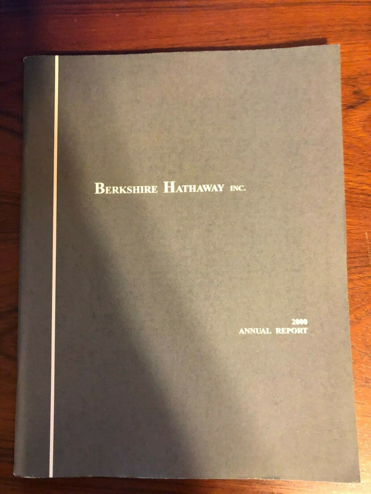 2000 Berkshire Hathaway INC. Annual Report