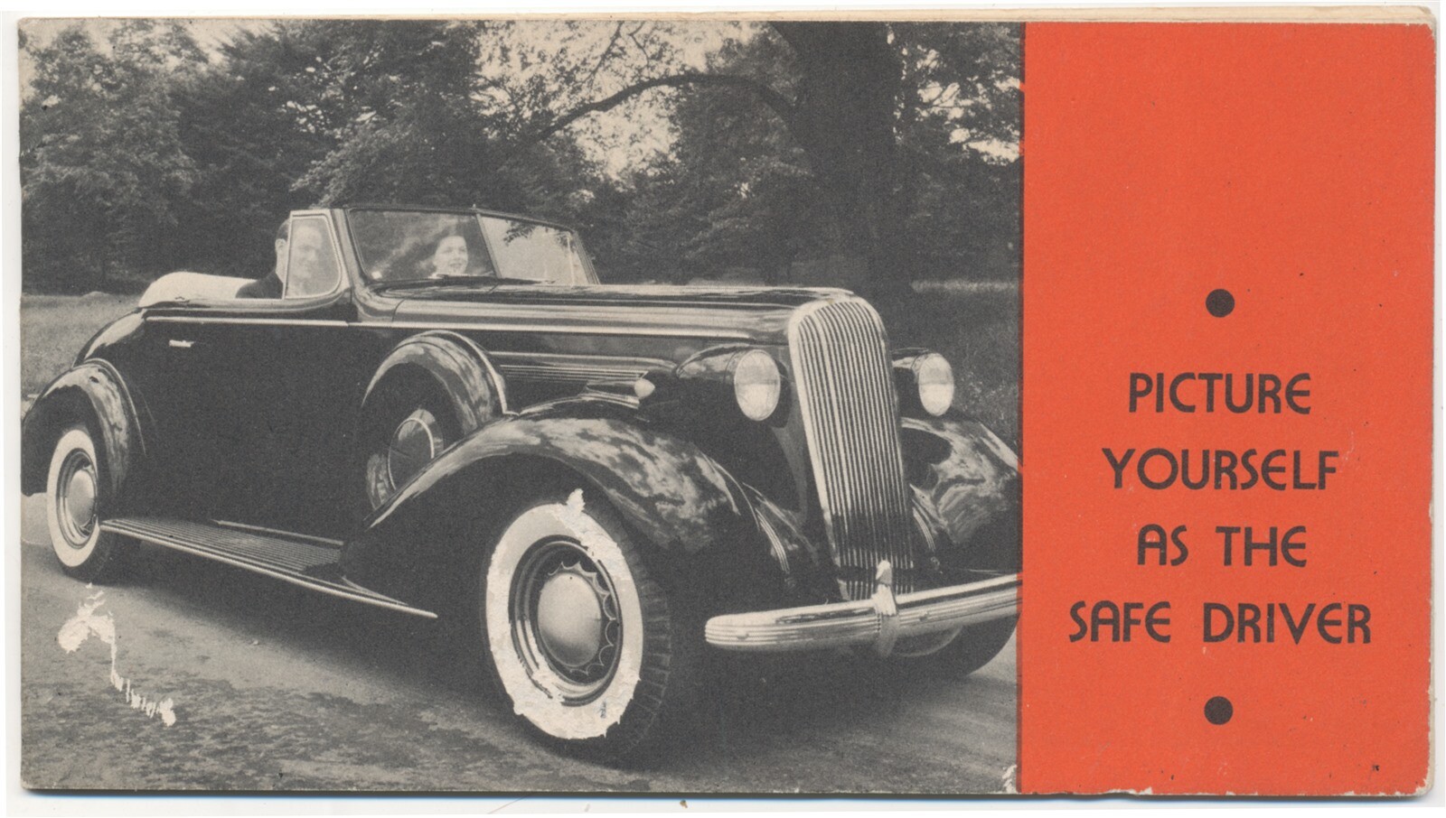 1938 John Hancock Life Insurance Safe Driving Advertising Booklet