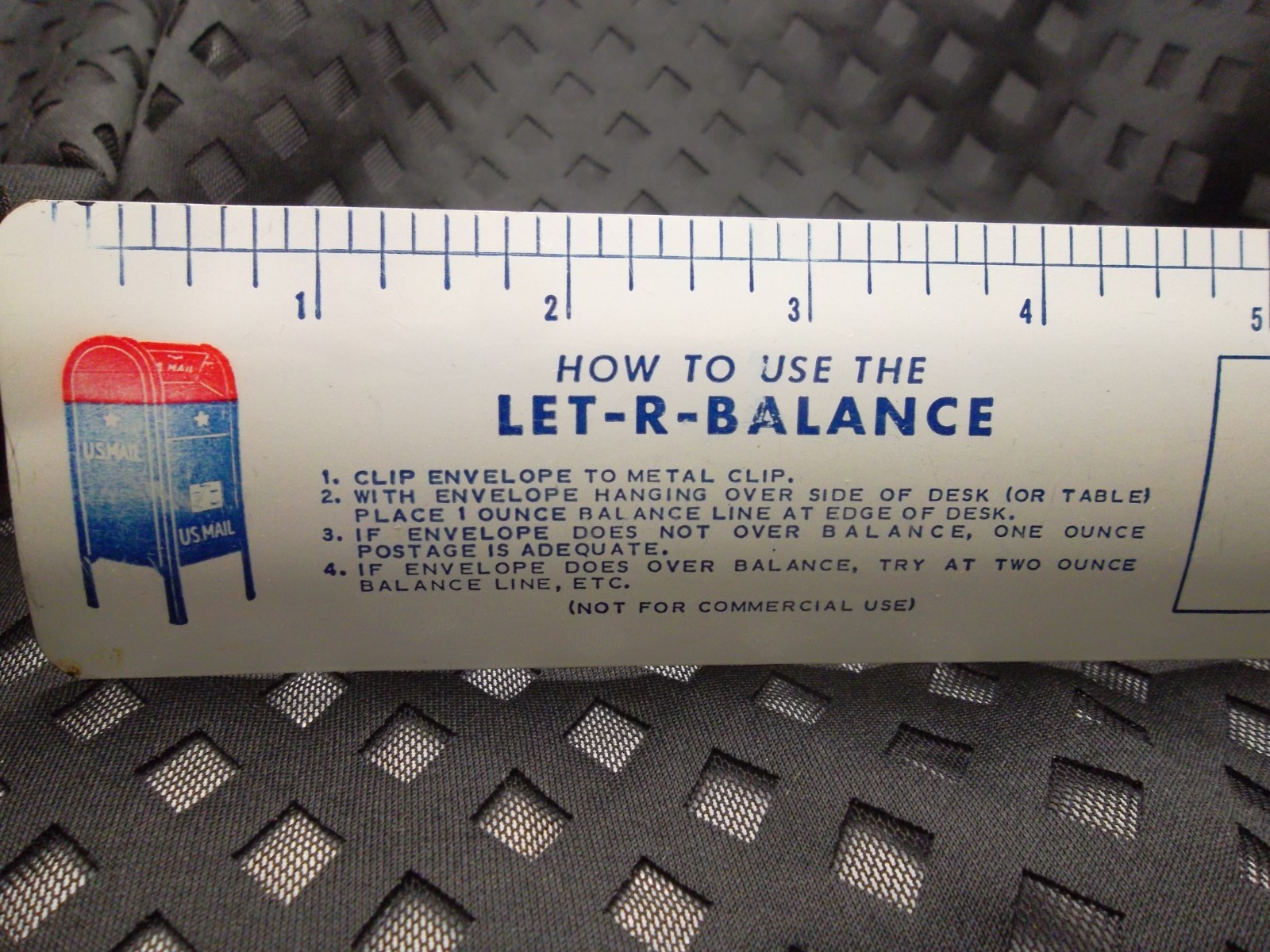 New Jersey Bank and Trust Company How To Use The Let-R-Balance Ruler
