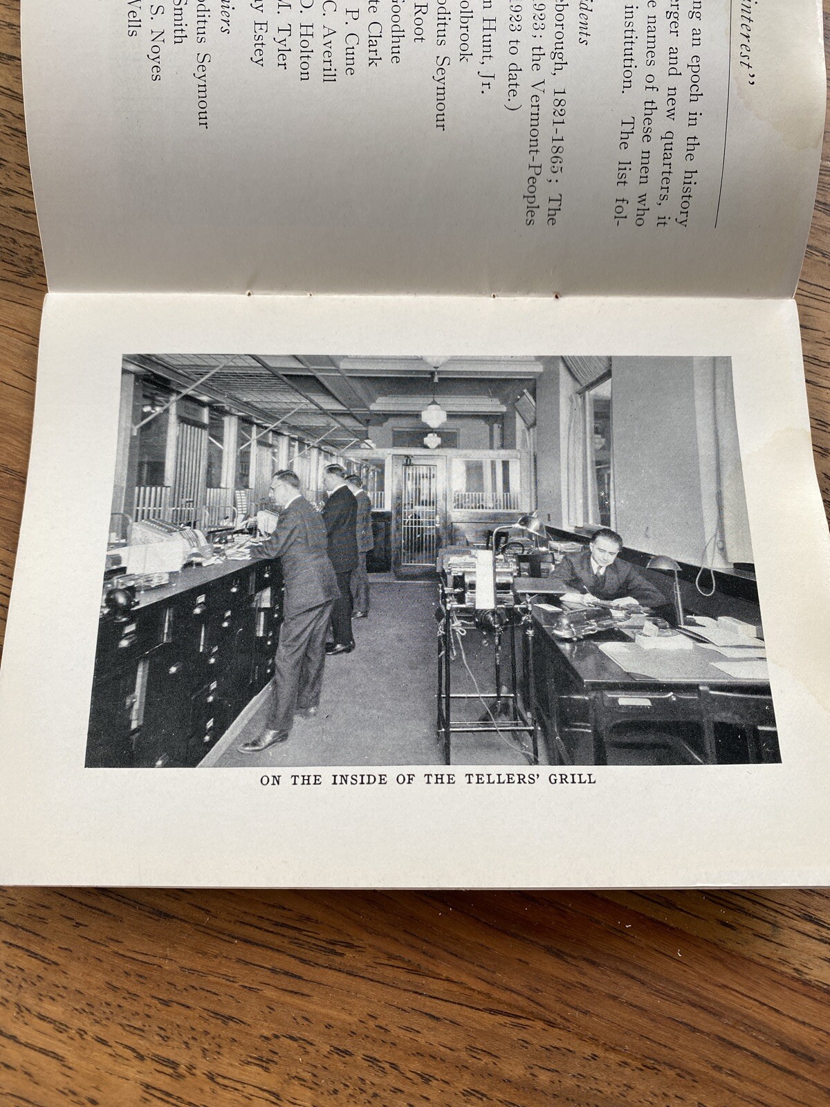 Vintage “With Interest” The Vermont-Peoples National Bank Battleboro Book 1925