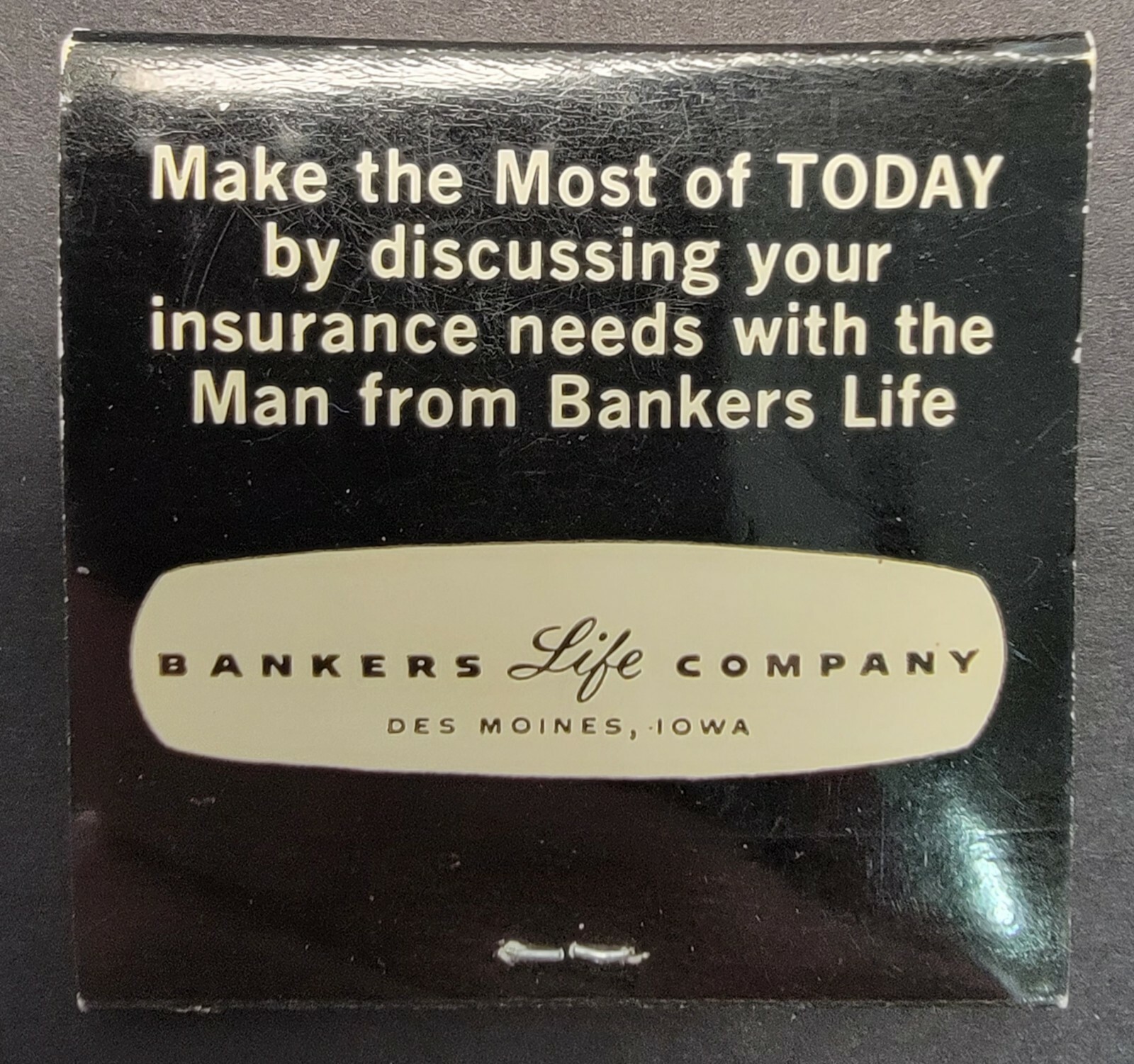 VINTAGE BANKERS LIFE CO. DES MOINES IOWA NBC TODAY SHOW HUGH DOWNS