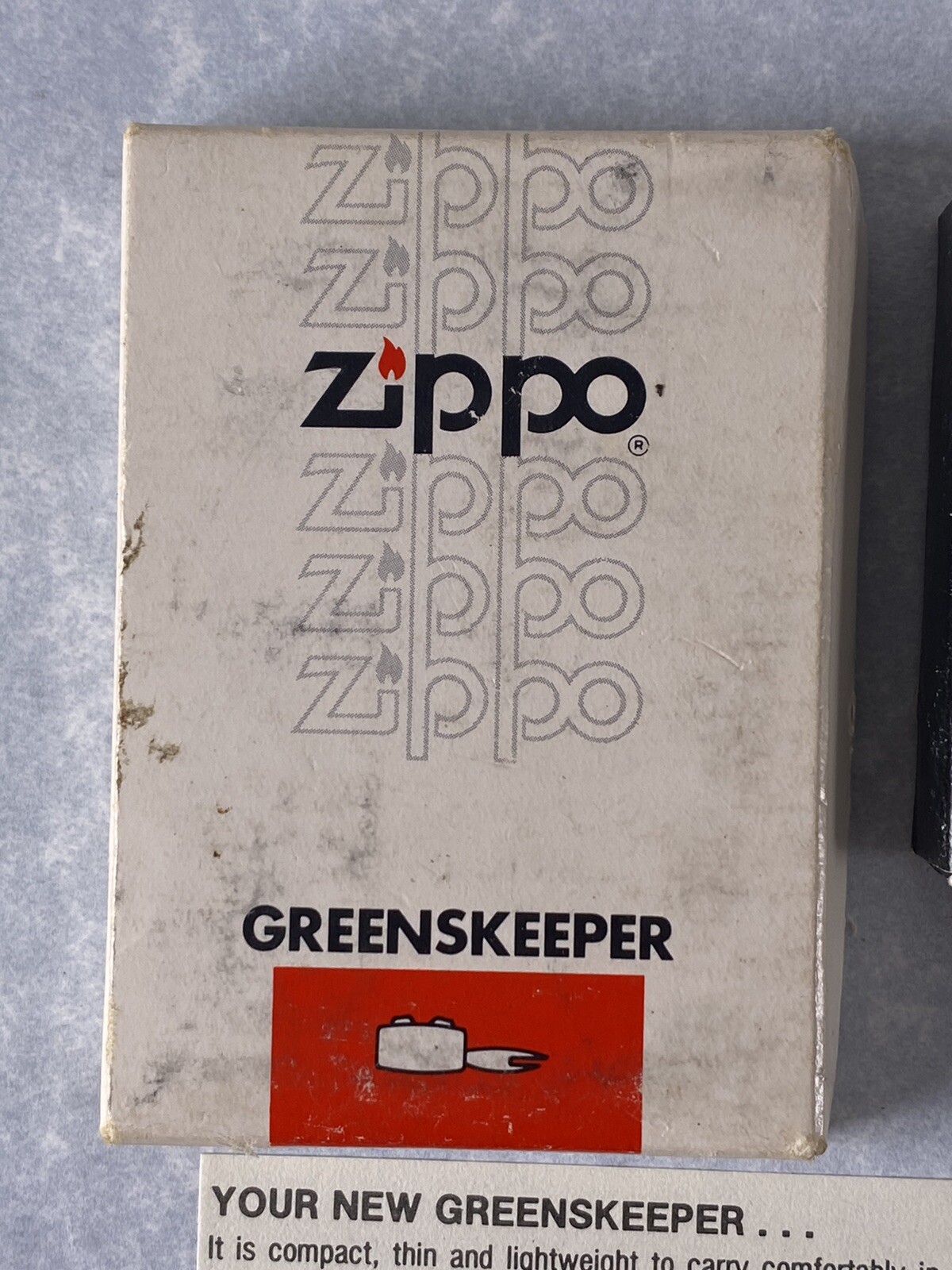 NOS Hartford Fire insurance Zippo Greenskeeper golfing buddy