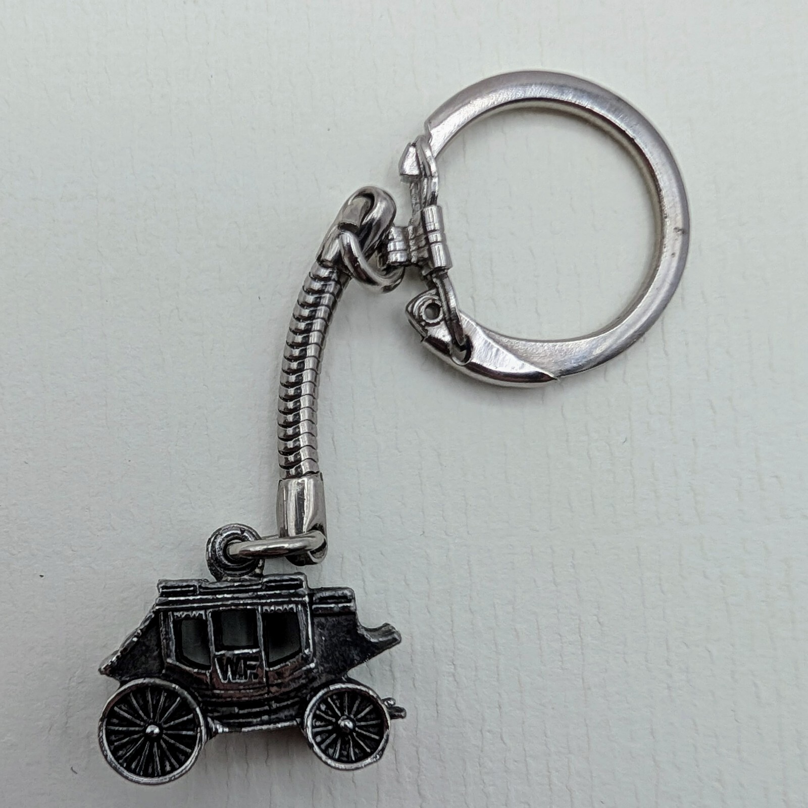 Vintage Wells Fargo Men’s Accessory Lot Cufflink, Tie Bar, Money Clip, Key Chain
