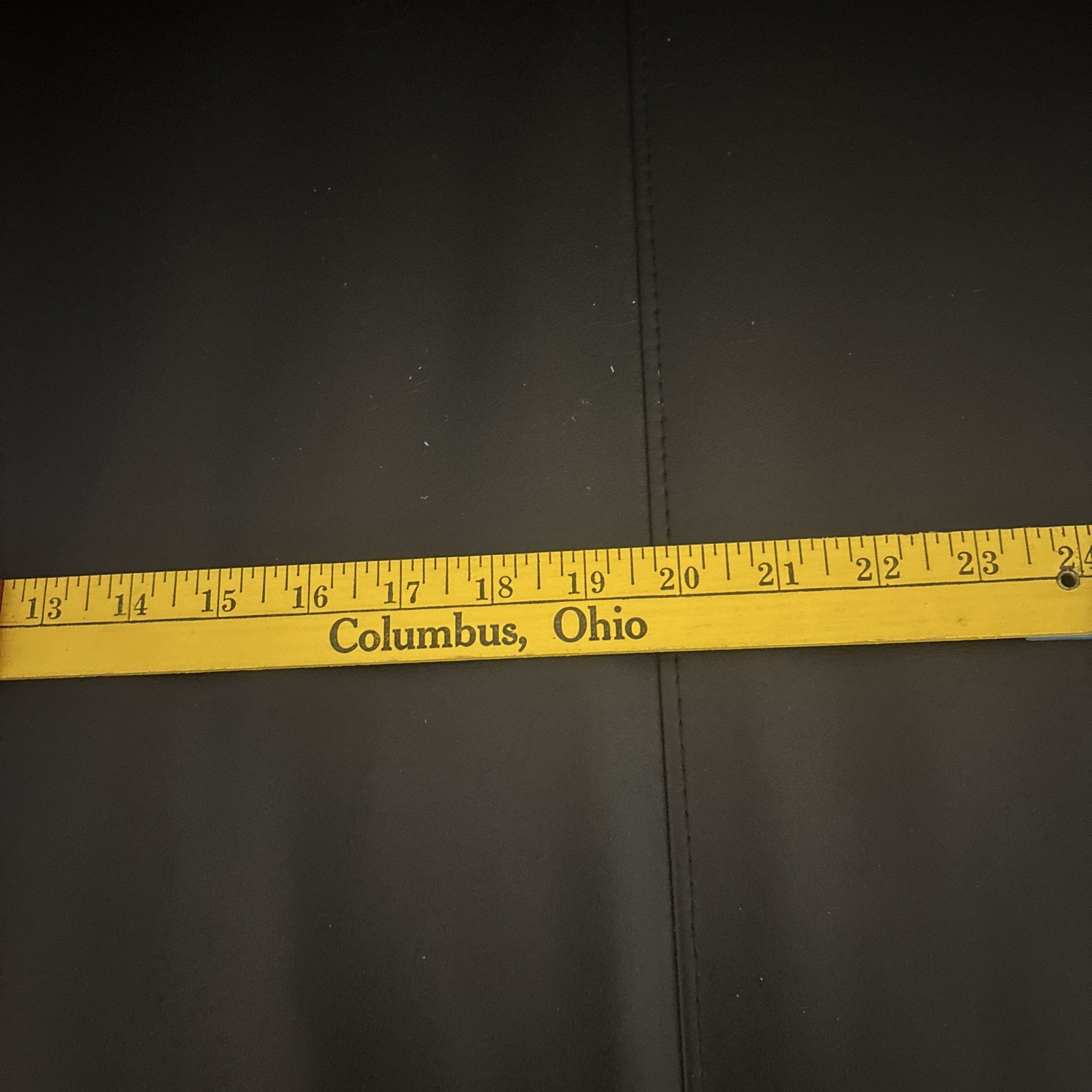 VTG Advertising Ruler Grange Mutual Casualty Co Columbus Ohio Folding Yardstick
