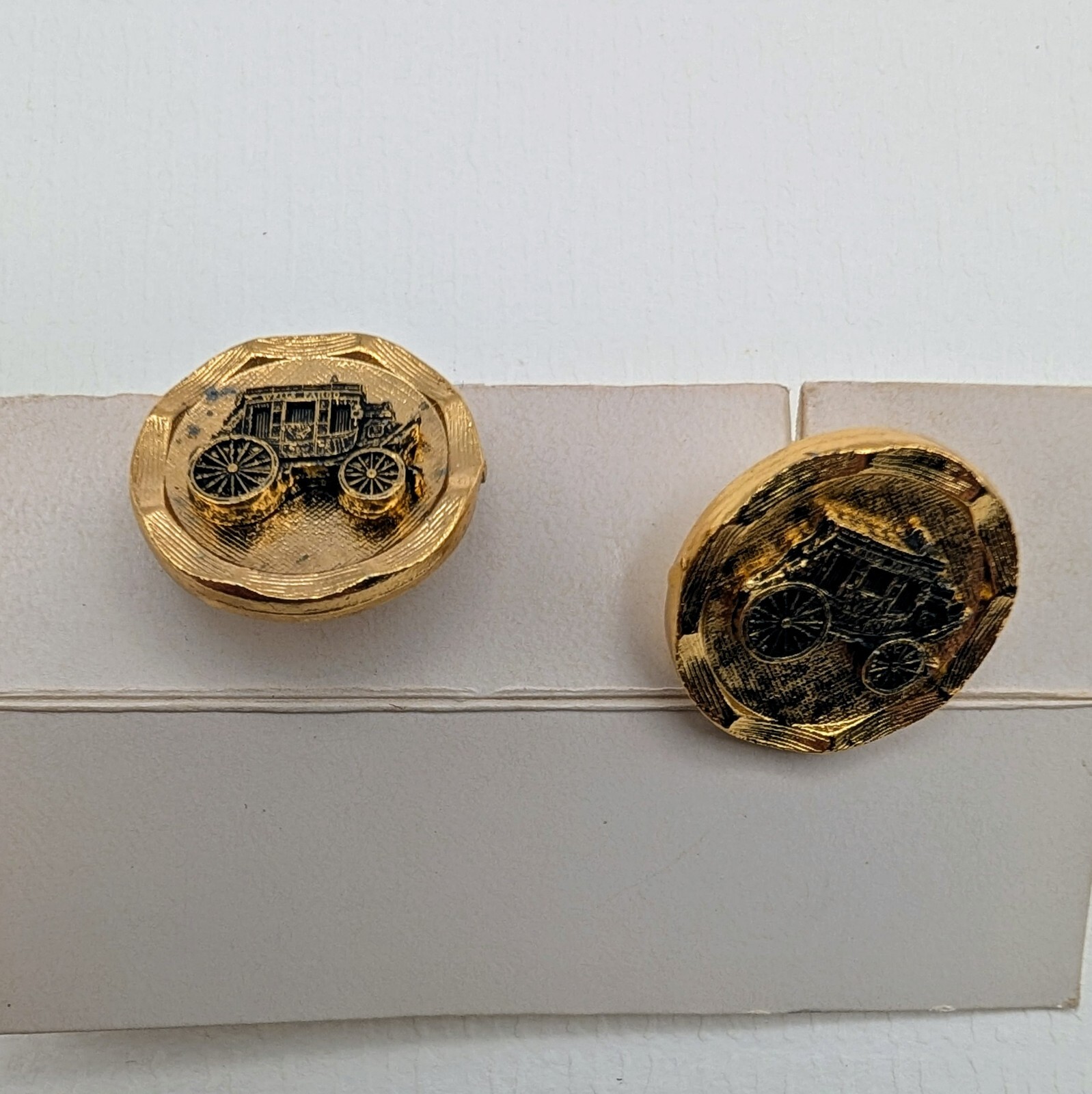 Vintage Wells Fargo Men’s Accessory Lot Cufflink, Tie Bar, Money Clip, Key Chain
