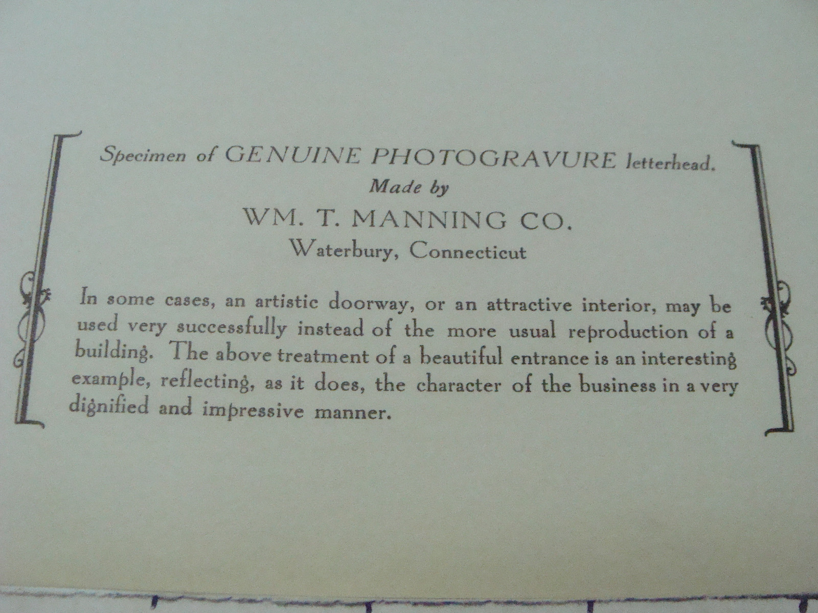 orig 1940s Printing ex. PHOTOGRAVURE Letterhead FIDELITY-BANKERS TRUST Knoxville
