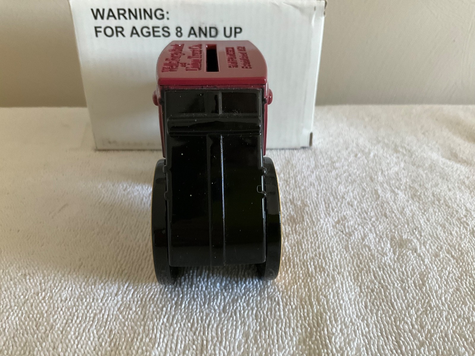 Wells Fargo Bank Stagecoach Cast Metal Coin Bank with Key – Brand New in Box