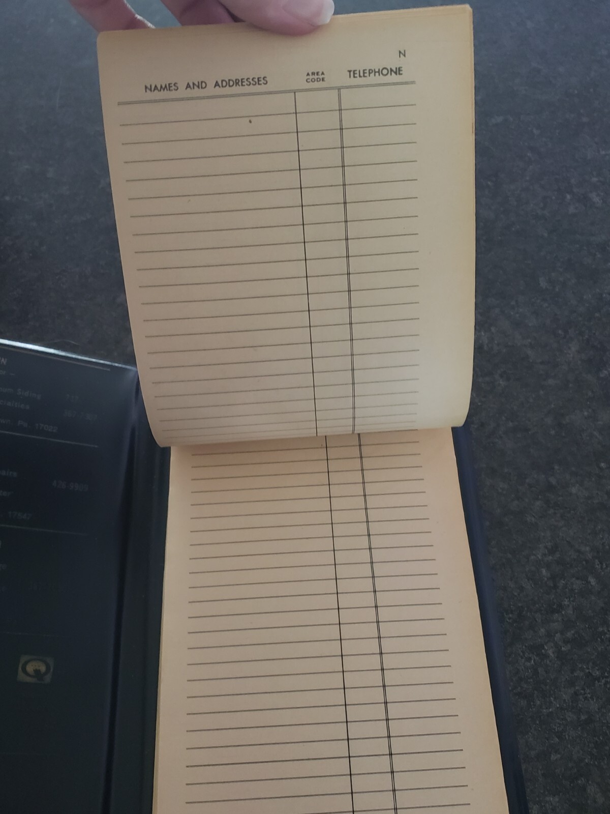 1st National Bank Of Marietta PA Address Book W Advertisements And Information