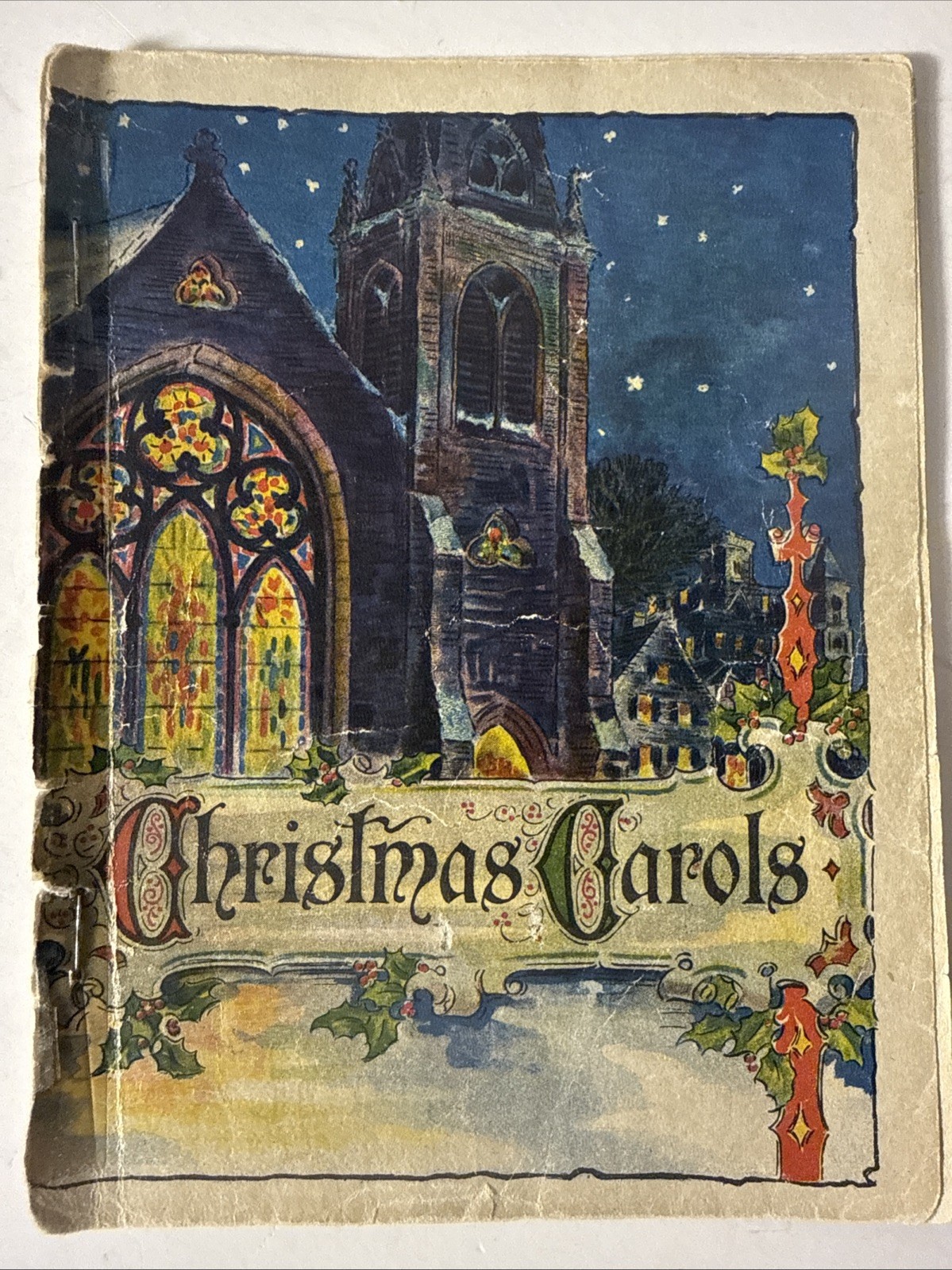 Vintage 1950’s CHRISTMAS CAROLS Booklet John Hancock Mutual Life Insurance Co.