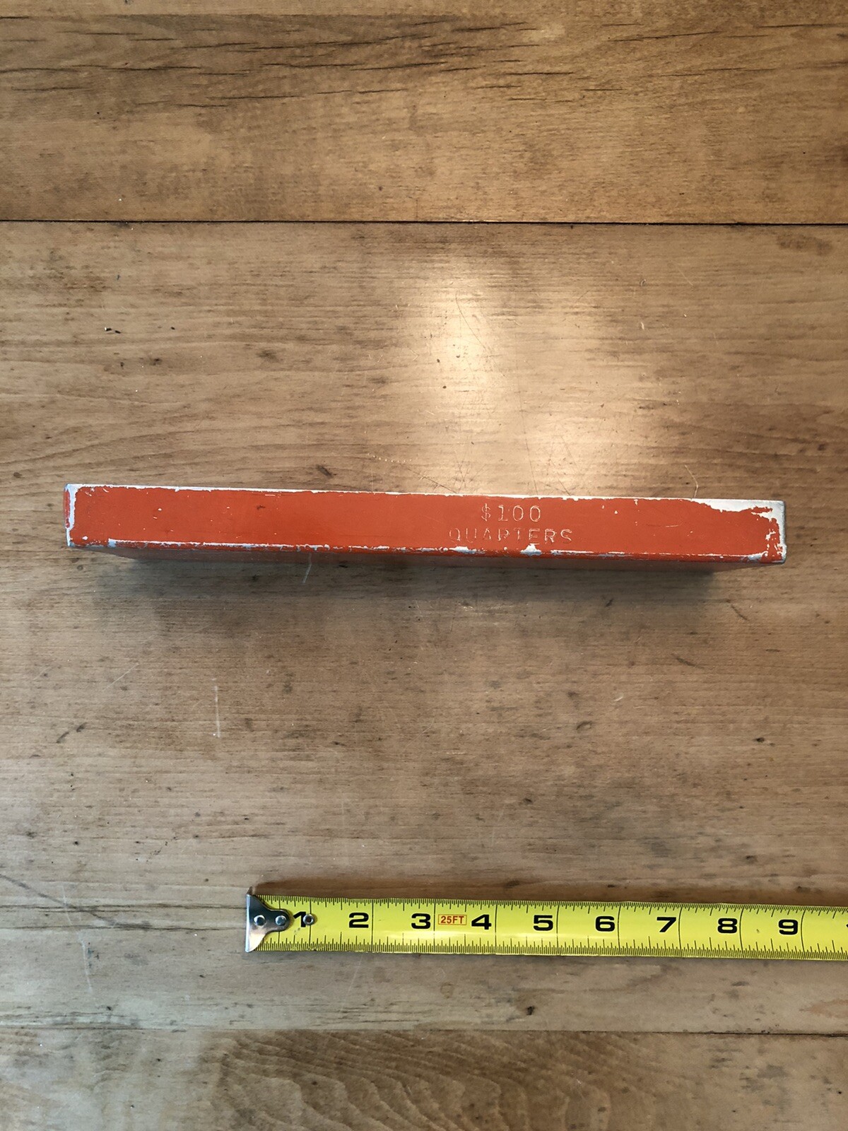 NU-CRAFT METAL PRODUCTS N.Y. INC. Rolled Coin Tray Metal Drawer Bank $100 Quart.
