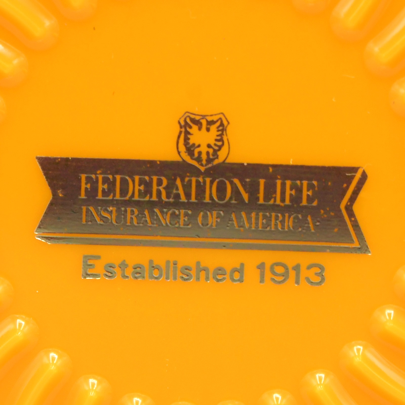 Federation Life Insurance Coasters Vintage 1960s Ritepoint Advertising Retro