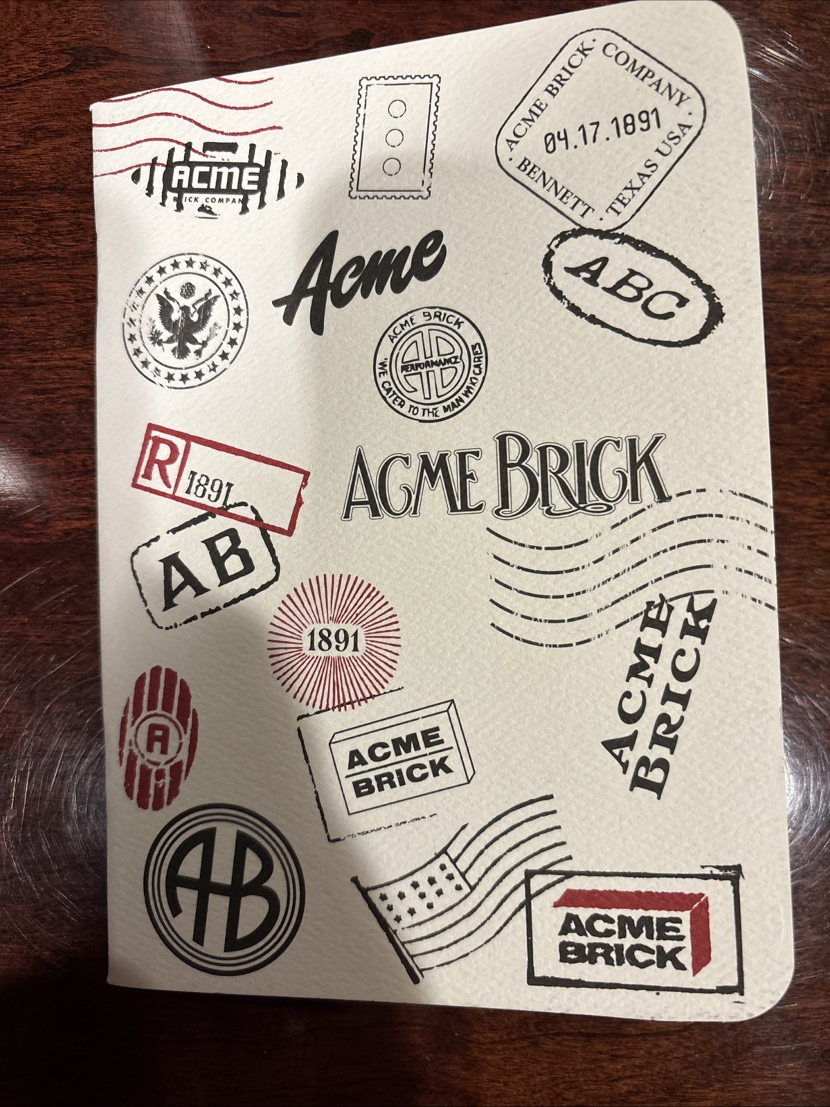 Berkshire Hathaway Acme Brick Mini Notebook Omaha Nebraska