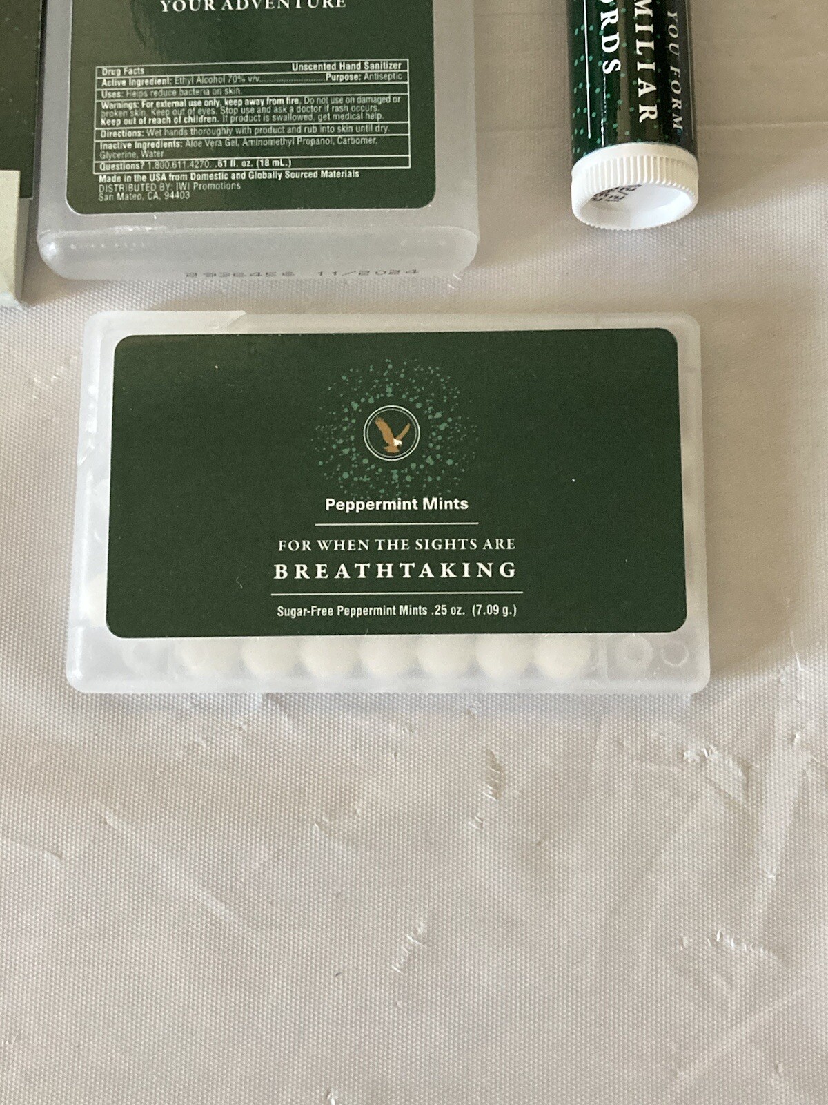 First Republic Bank Travel Kit Tin Case Filled With Life Essentials!