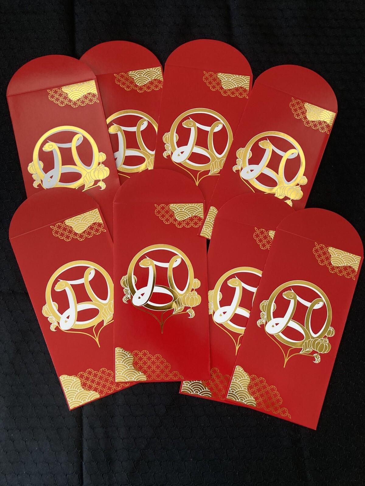 New! 8 Citibank Chinese Lunar New Year Red Envelopes~ Year Of The Snake! 2025