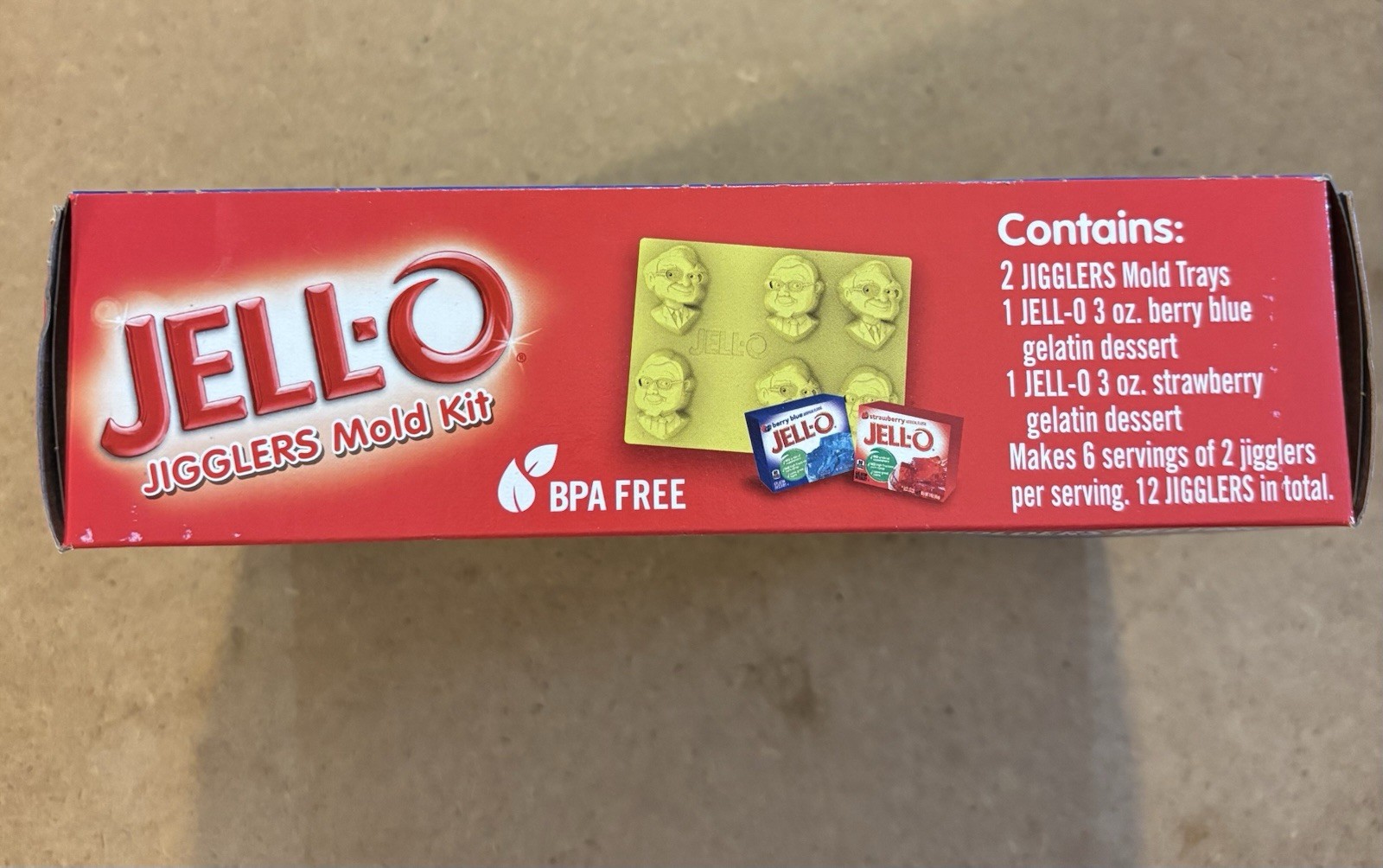 Warren Buffett Jell-O Mold Berkshire Hathaway Exclusive 2017 Omaha Rare Charlie