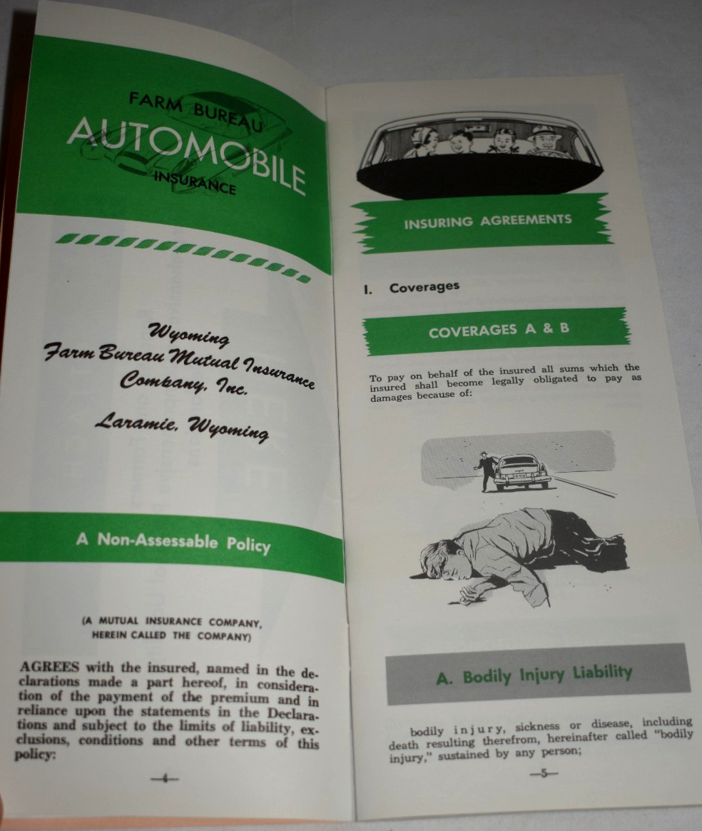 The Counselor Wyoming Farm Bureau Mutual Insurance Co Auto & Farmers Policies