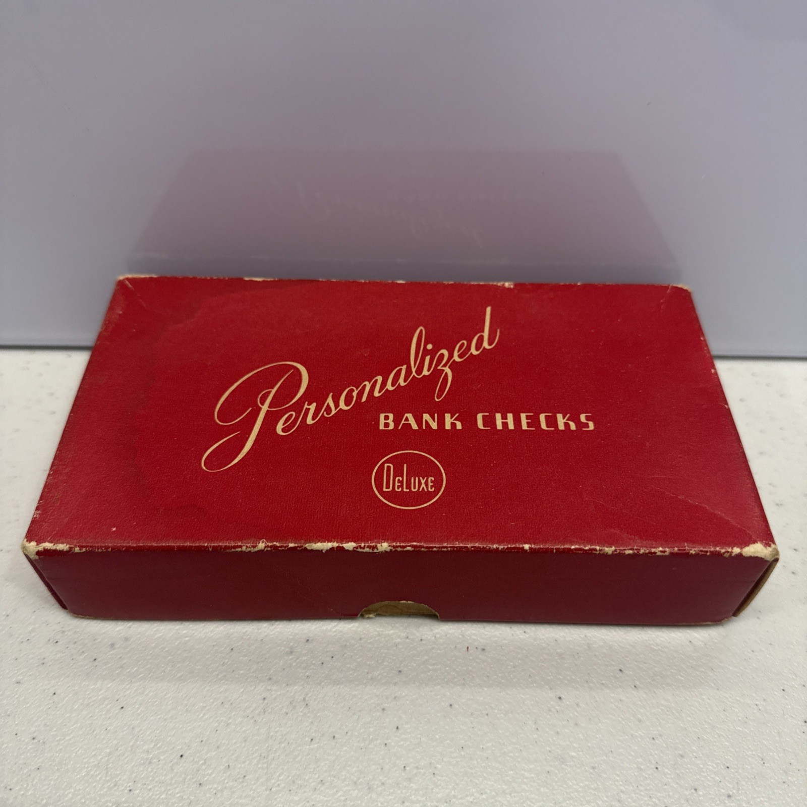Deluxe Personalized Personal Bank Checks 1940’s – 1950’s VTG