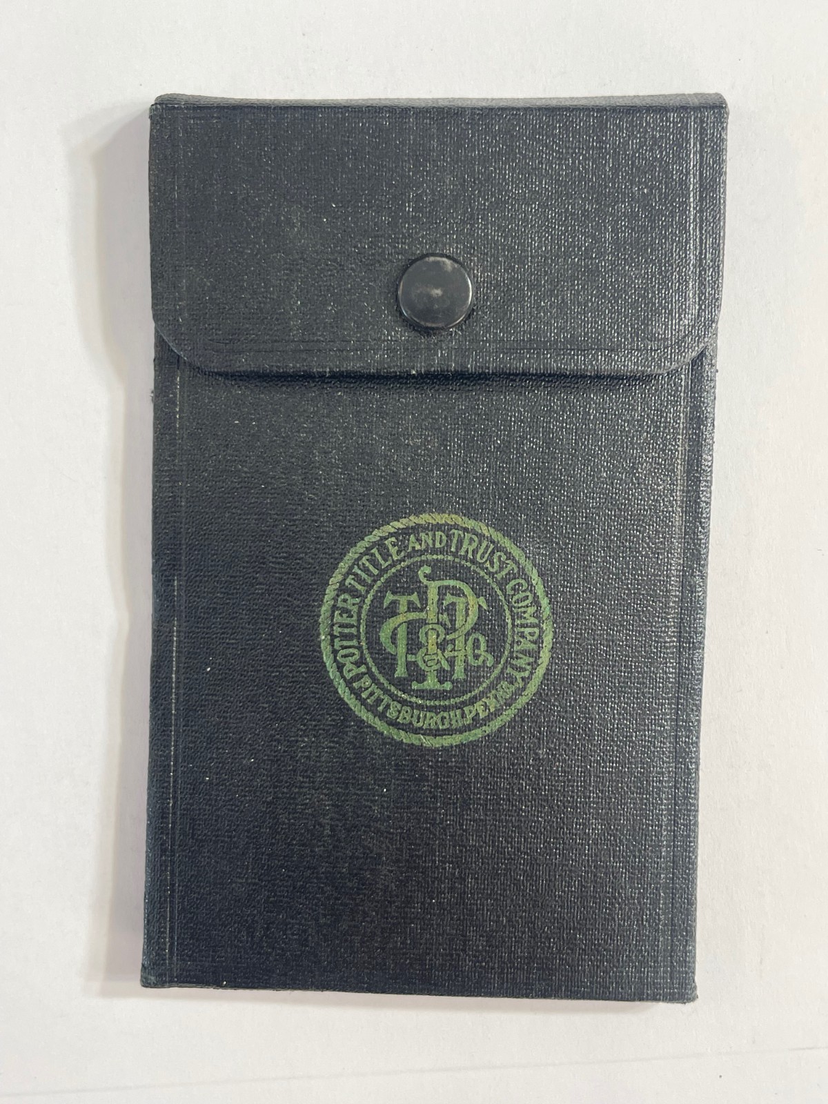 Vintage 1930s Potter Title and Trust Company Card Holder ( Pittsburgh, Pa )