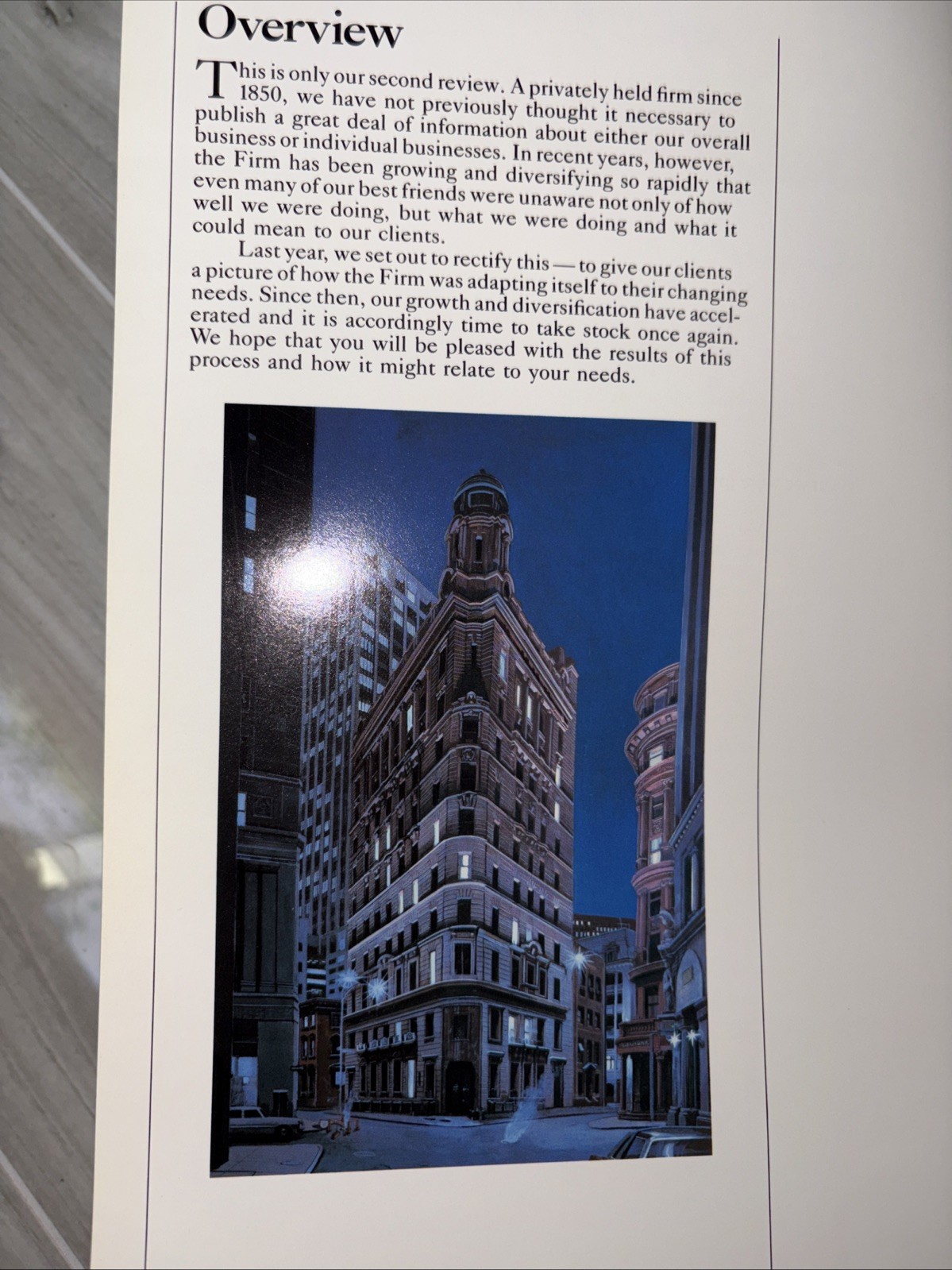 Lehman Brothers 1982/1983 Review