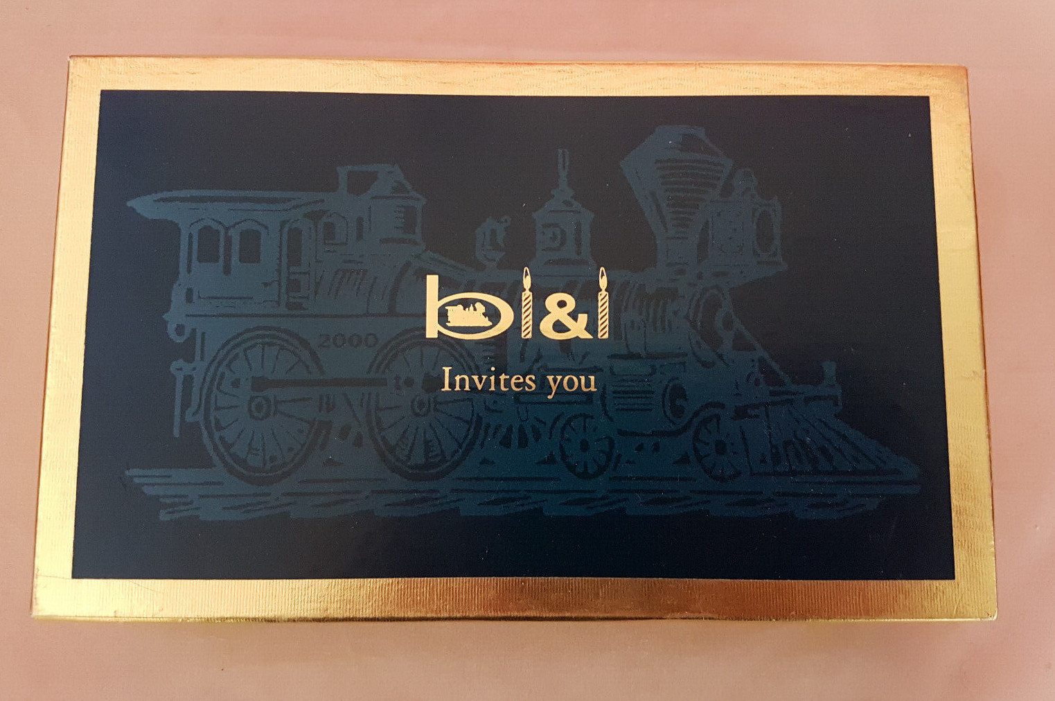 Boiler Inspection & Insurance. Norfolk & Western (Car)Invitation to 125th Anniv.