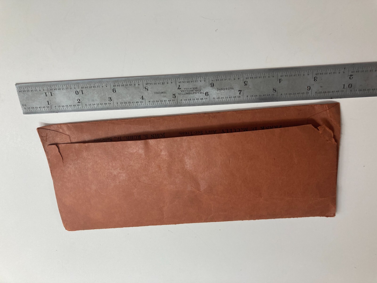 Vintage Carnegie Trust Co PA Advertising defunct Bank Document Envelope