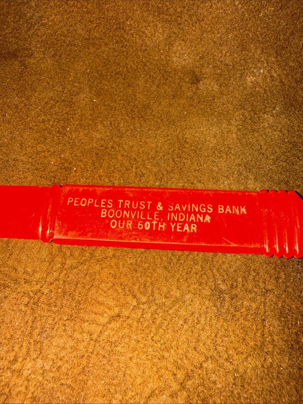 Vtg Souvenier From 1945 For50th Anniversary For People’s Trust And Savings Bank