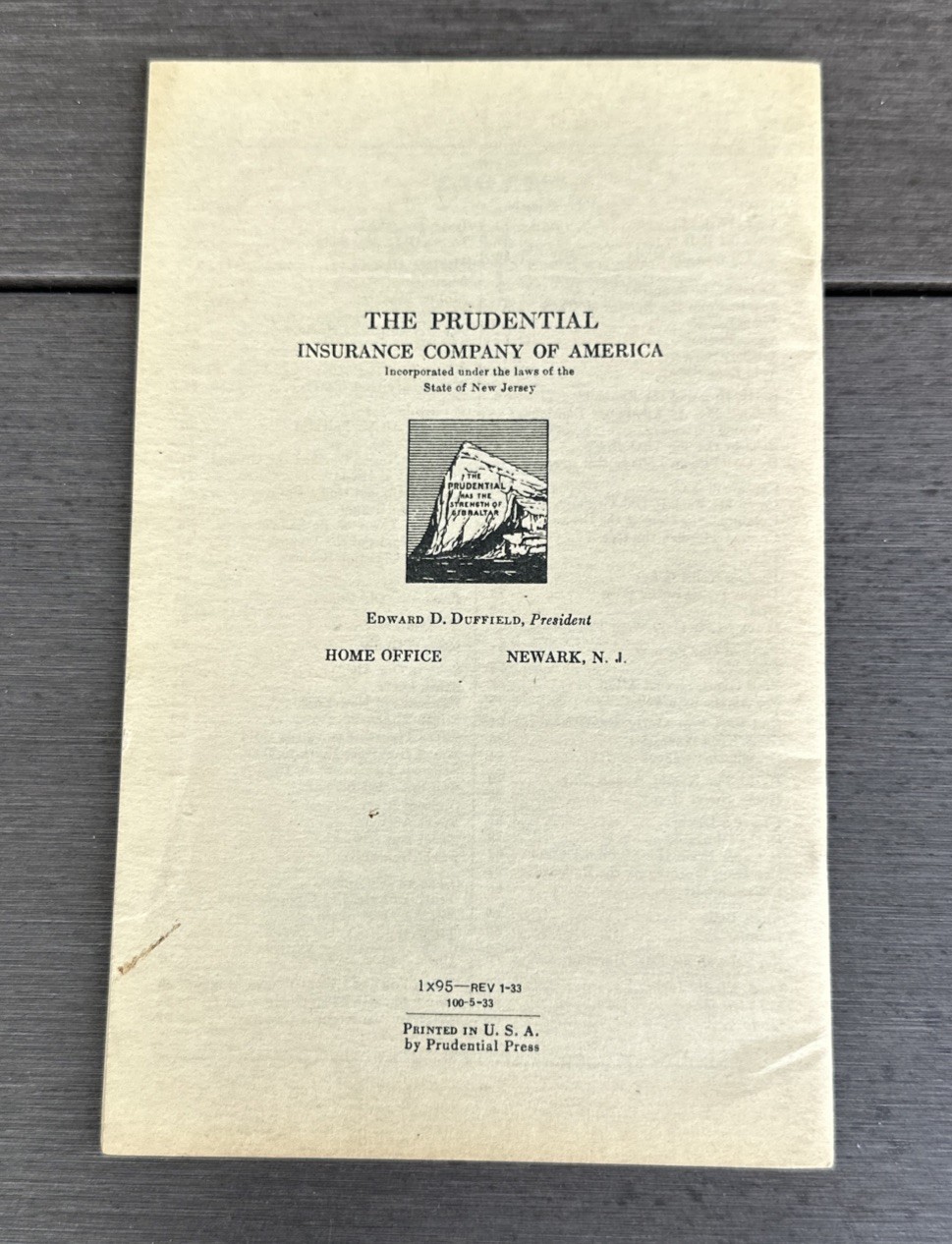 Vintage Prudential 1933 86 SONGS PATRIOTIC SOUTHERN CHRISTMAS OLD-TIME Booklet