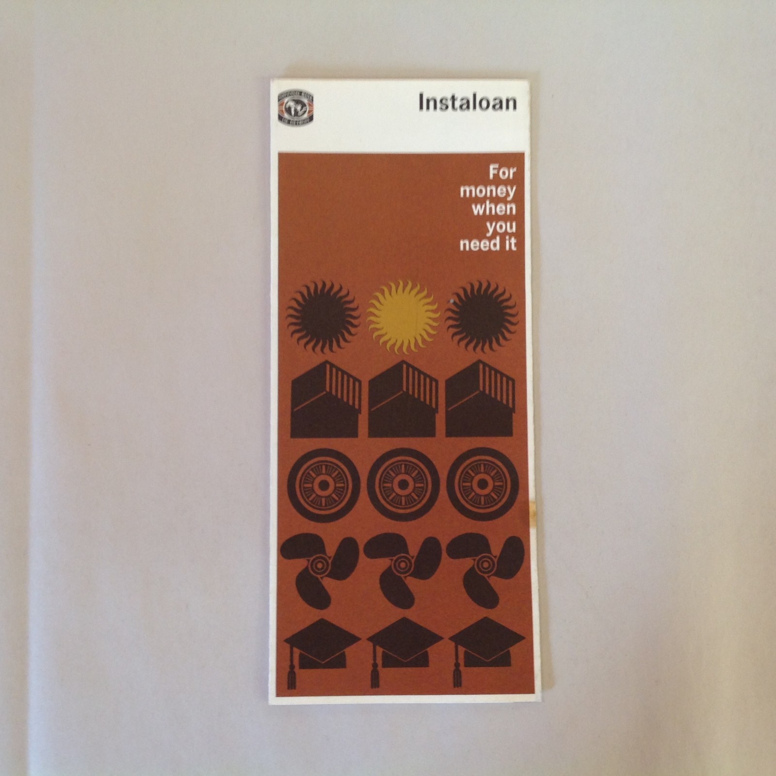 Vintage 1965 National Bank of Detroit Brochure Intstaloan Money When You Need It