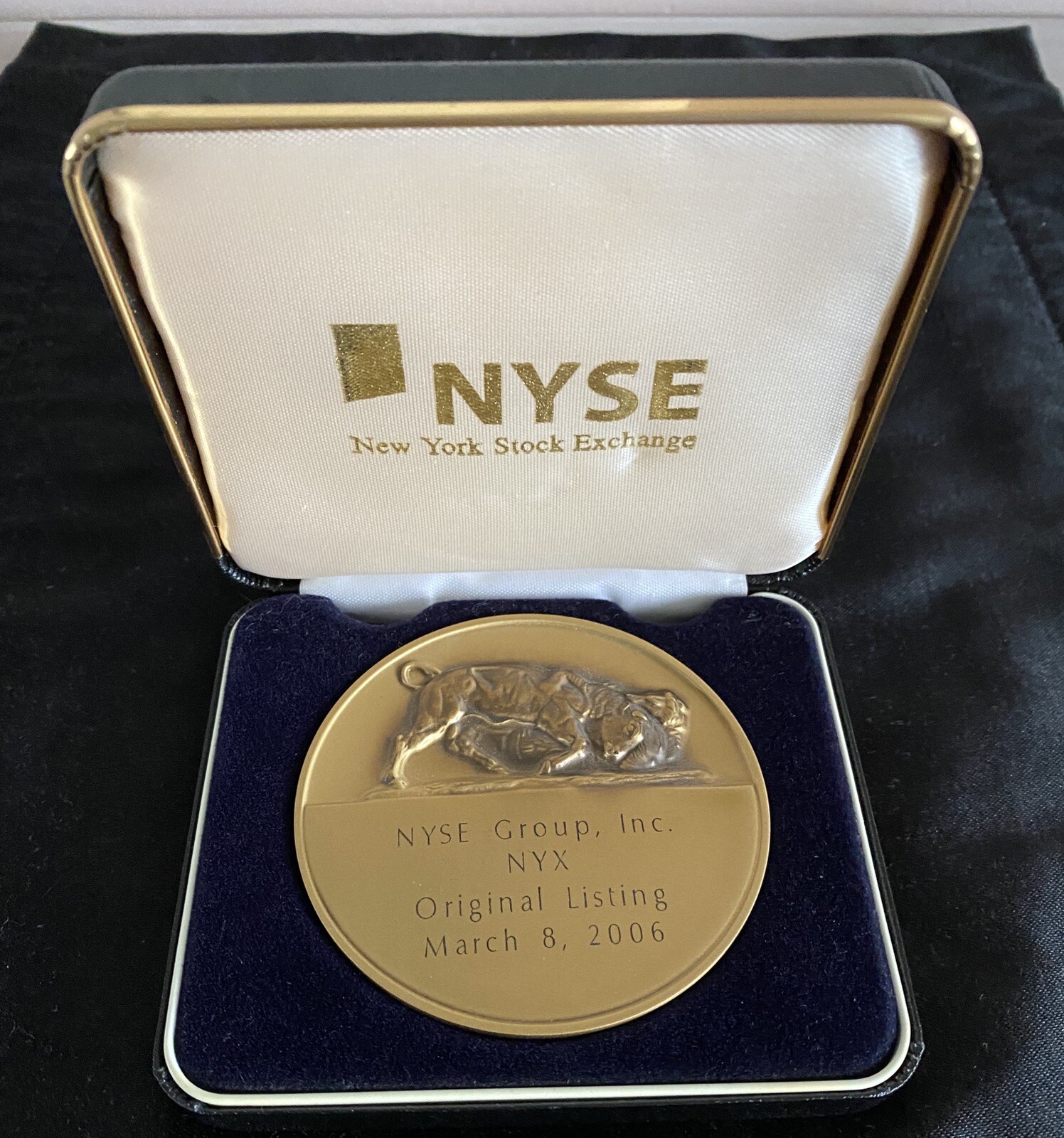 RARE NYSE Group Coin Commemorating merger & historic transformation of Exchange