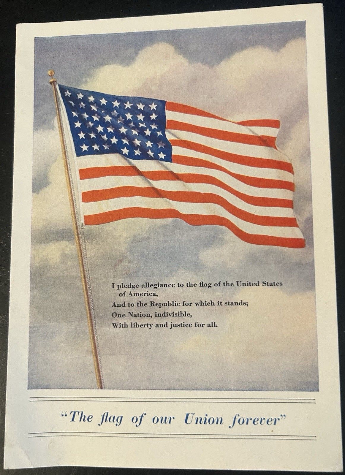 Prudential Vintage Flag Brochure – Proper Display Method etc.