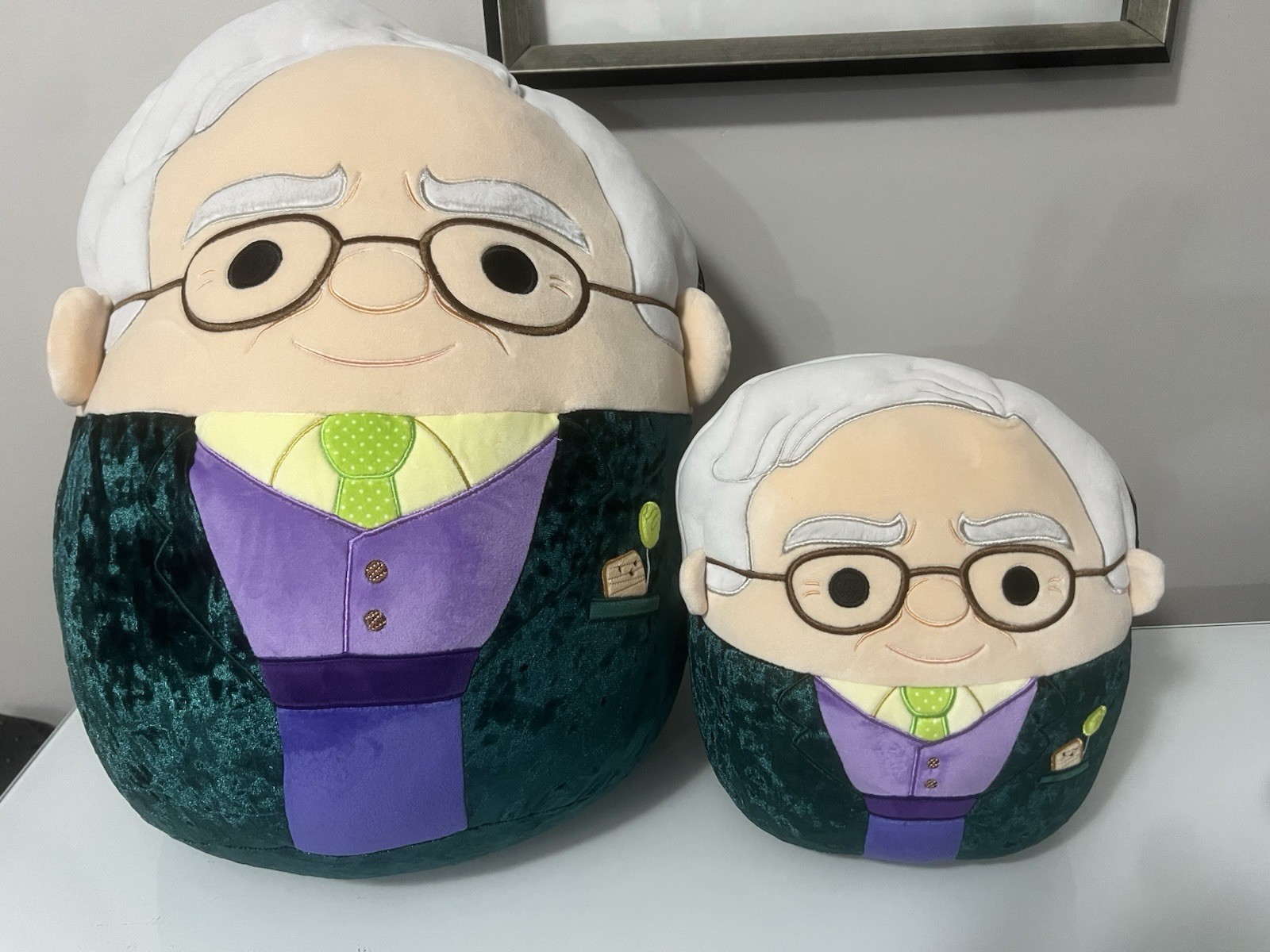 2026 Berkshire Hathaway Meeting Squishmallow Warren Buffett 16” And 10” Set