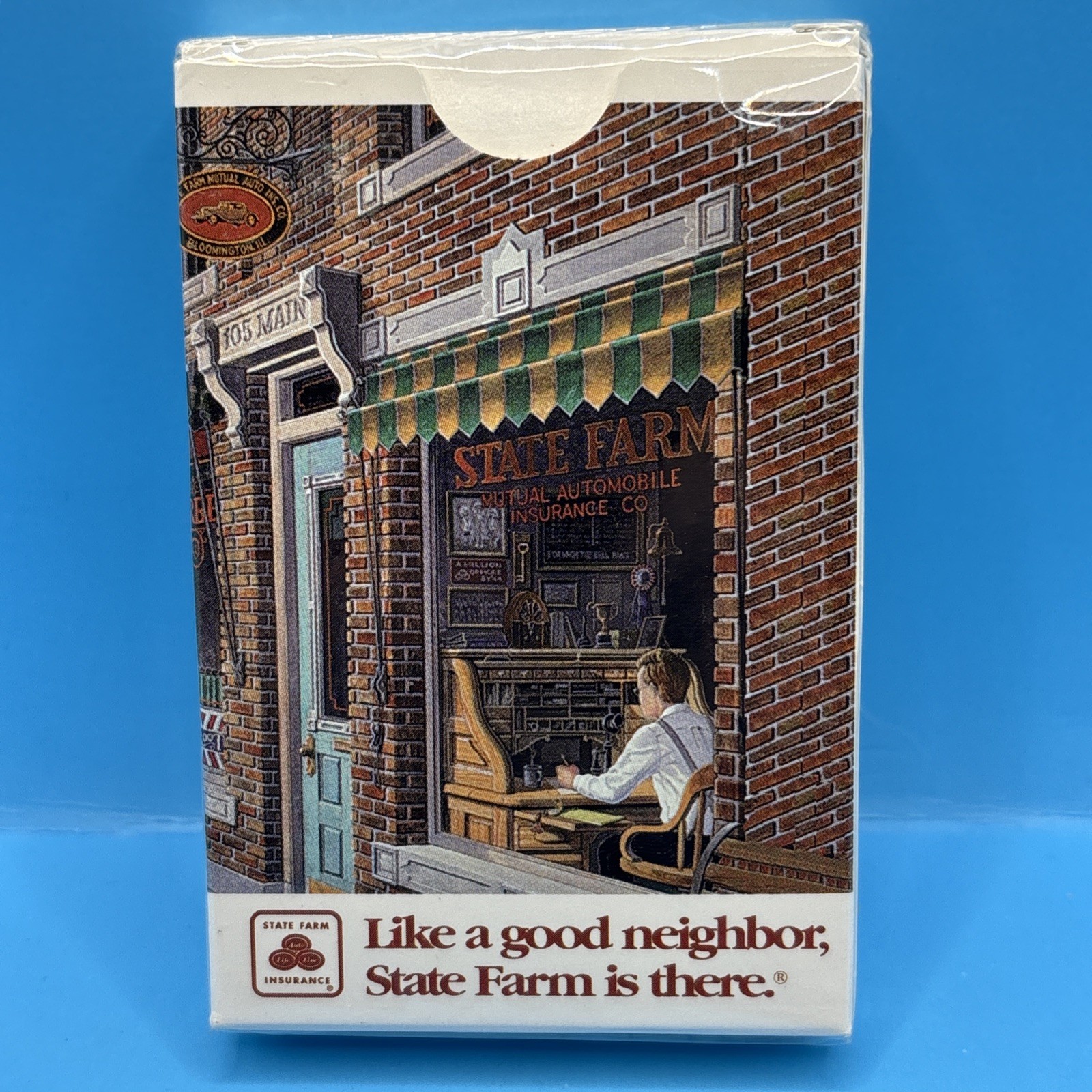 2000 State Farm “Good Neighbor” Bridge -sized Playing Cards- New, Factory-sealed
