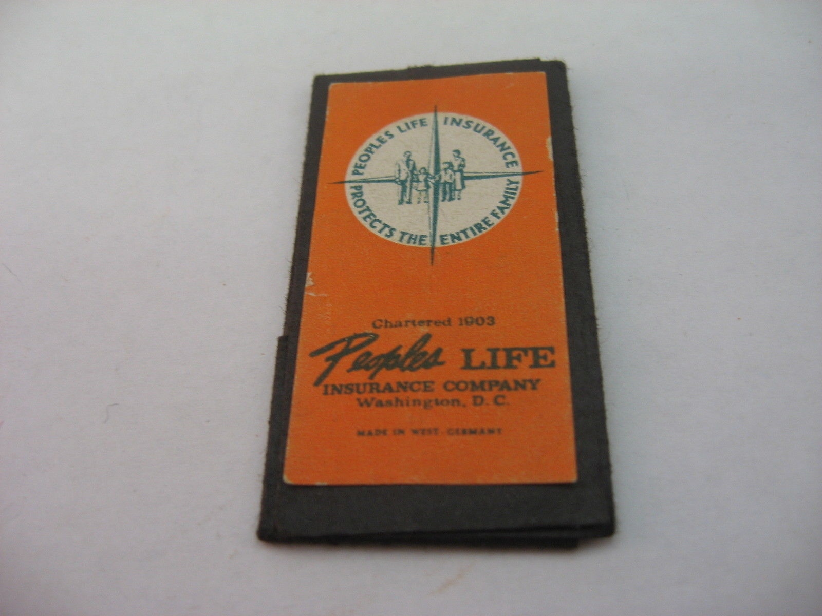Vintage Peoples Life Insurance Co Advertising Needle Kit Sewing West Germany DC
