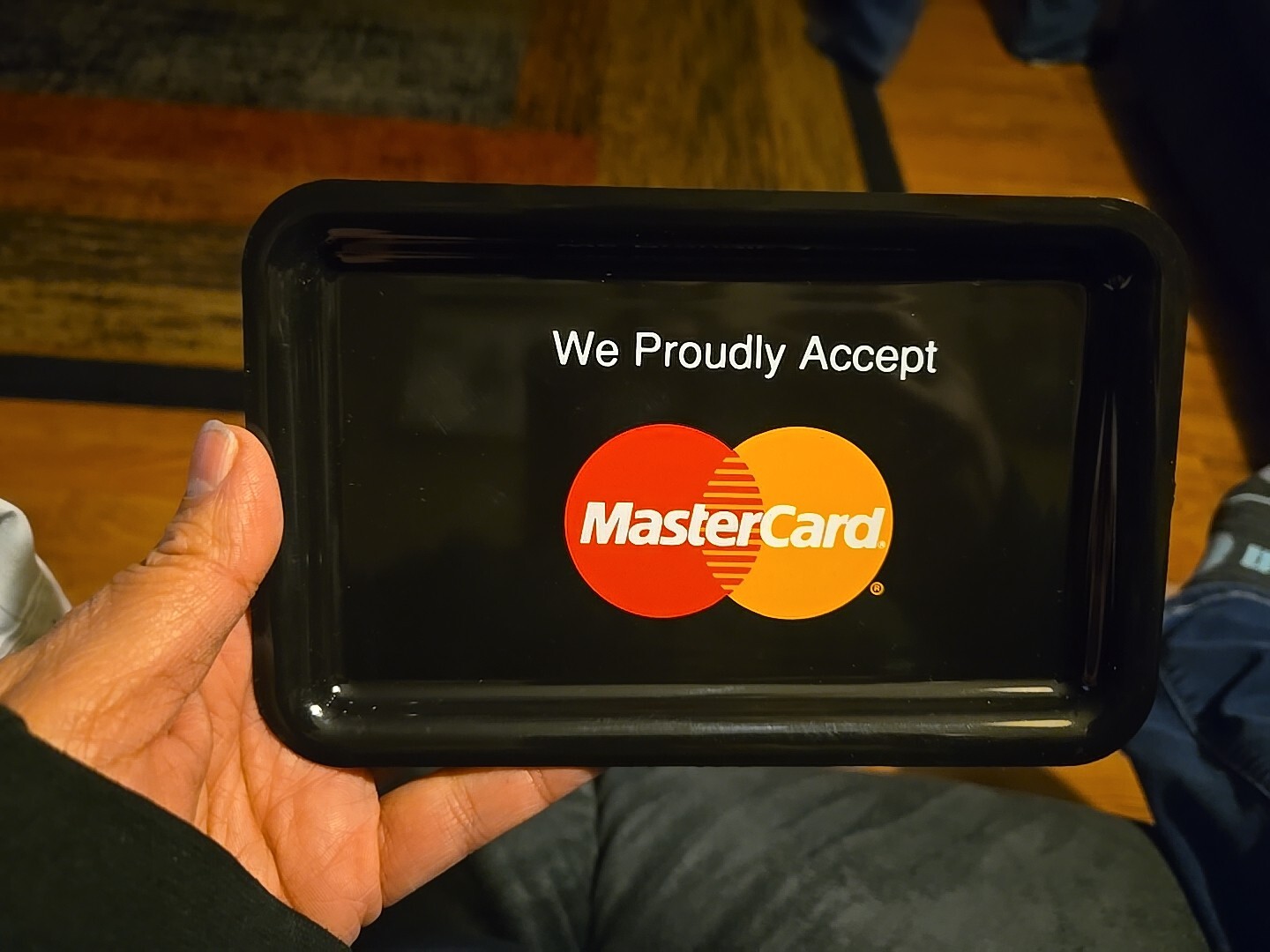 13 Vintage Mastercard Credit Card Honored Here Plastic Tray NEW AND SEALED