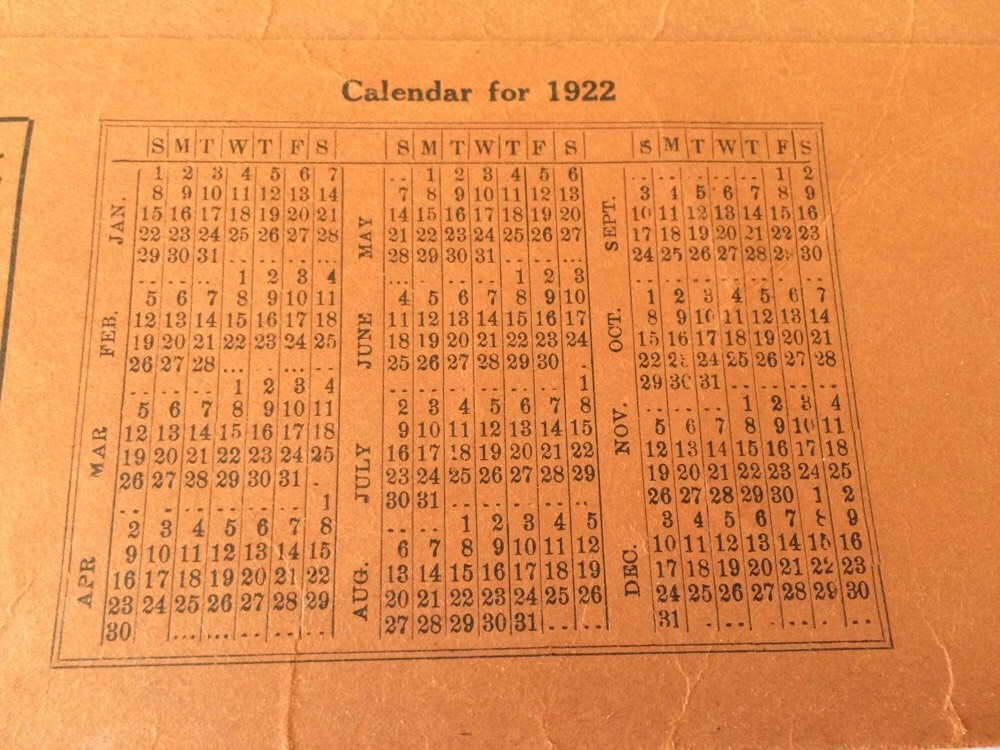 Vintage Bank Envelope Lot, Central State Bank & The First National Bank 1922