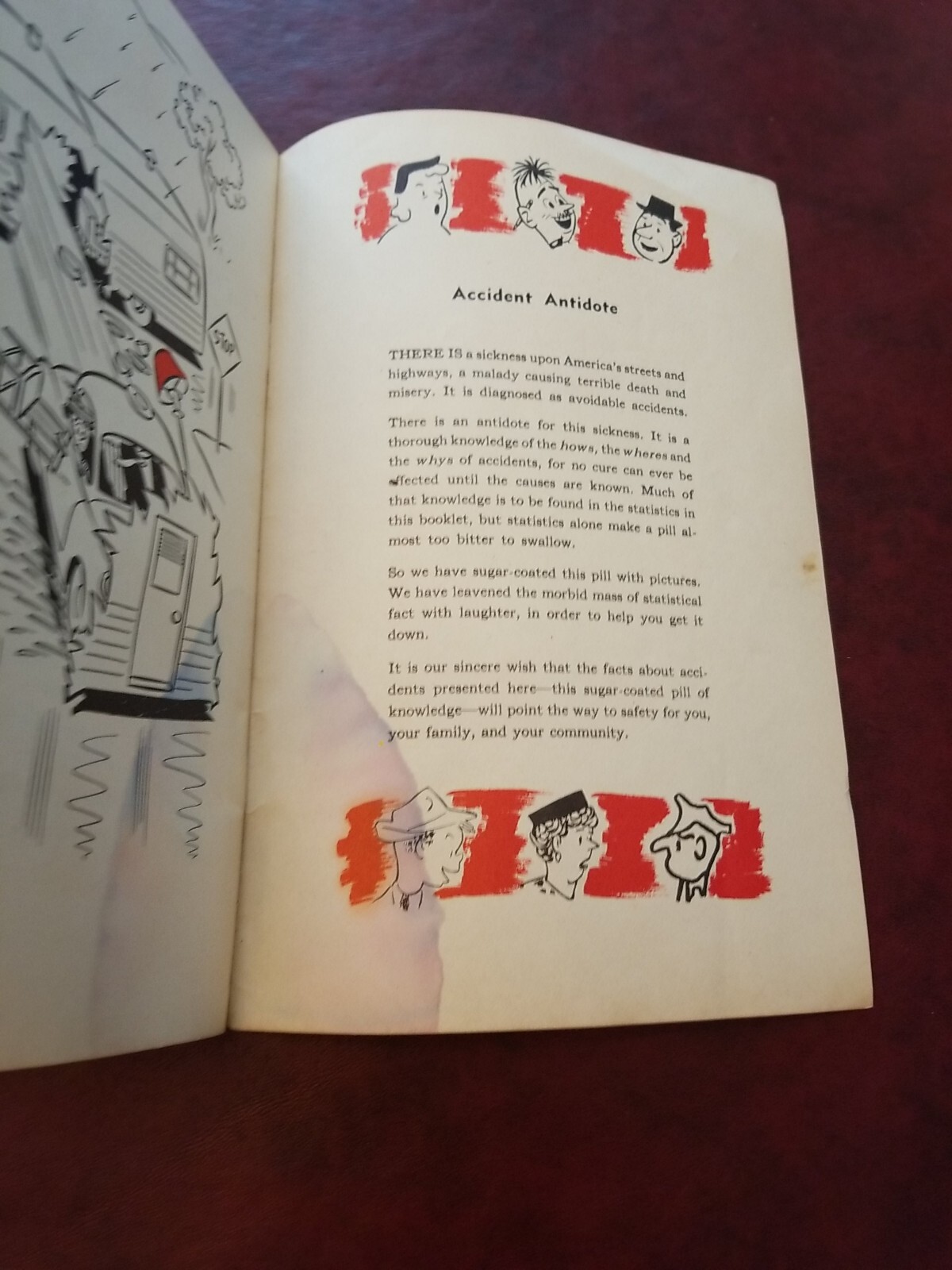 Vintage 1954 The Passing Scene, The Traveler Insurance Company. Chester S. Ely