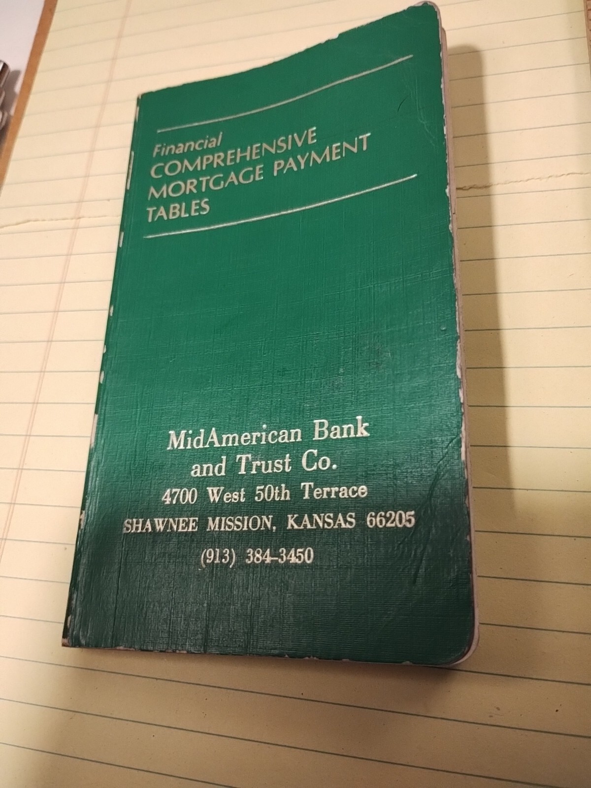 Pocket-sized Financial Comprehensive Mortgage Payment Tables (1983)