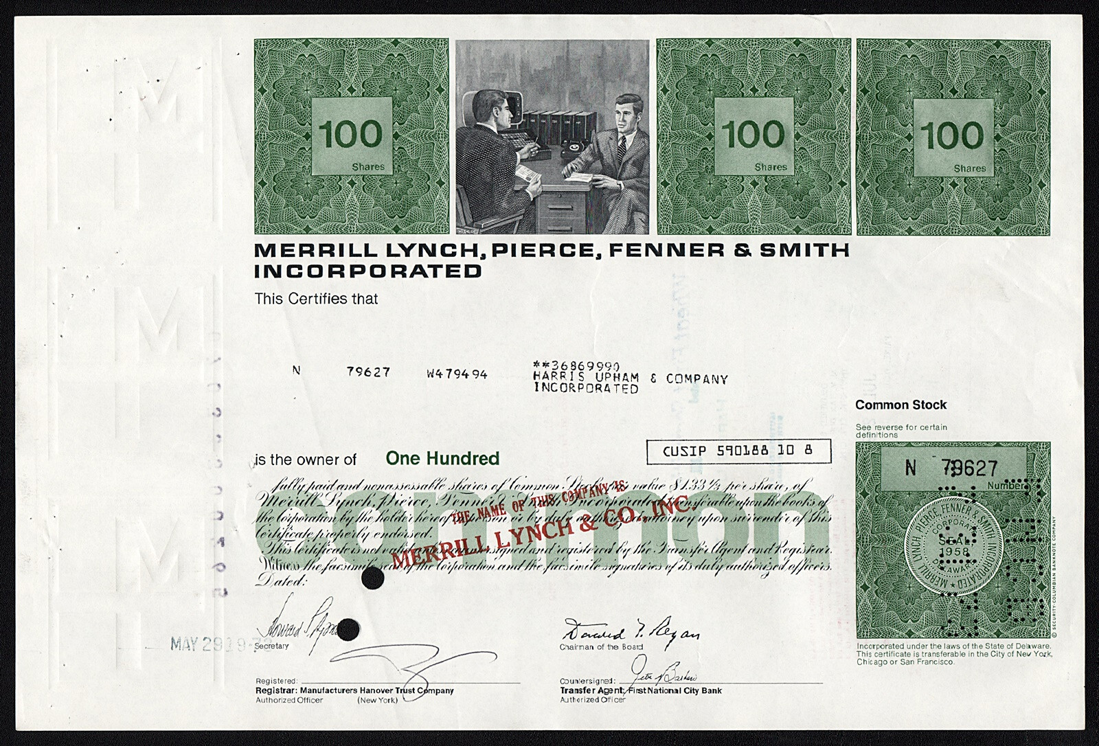 1973 Delaware: Merrill Lynch, Pierce, Fenner & Smith Incorporated